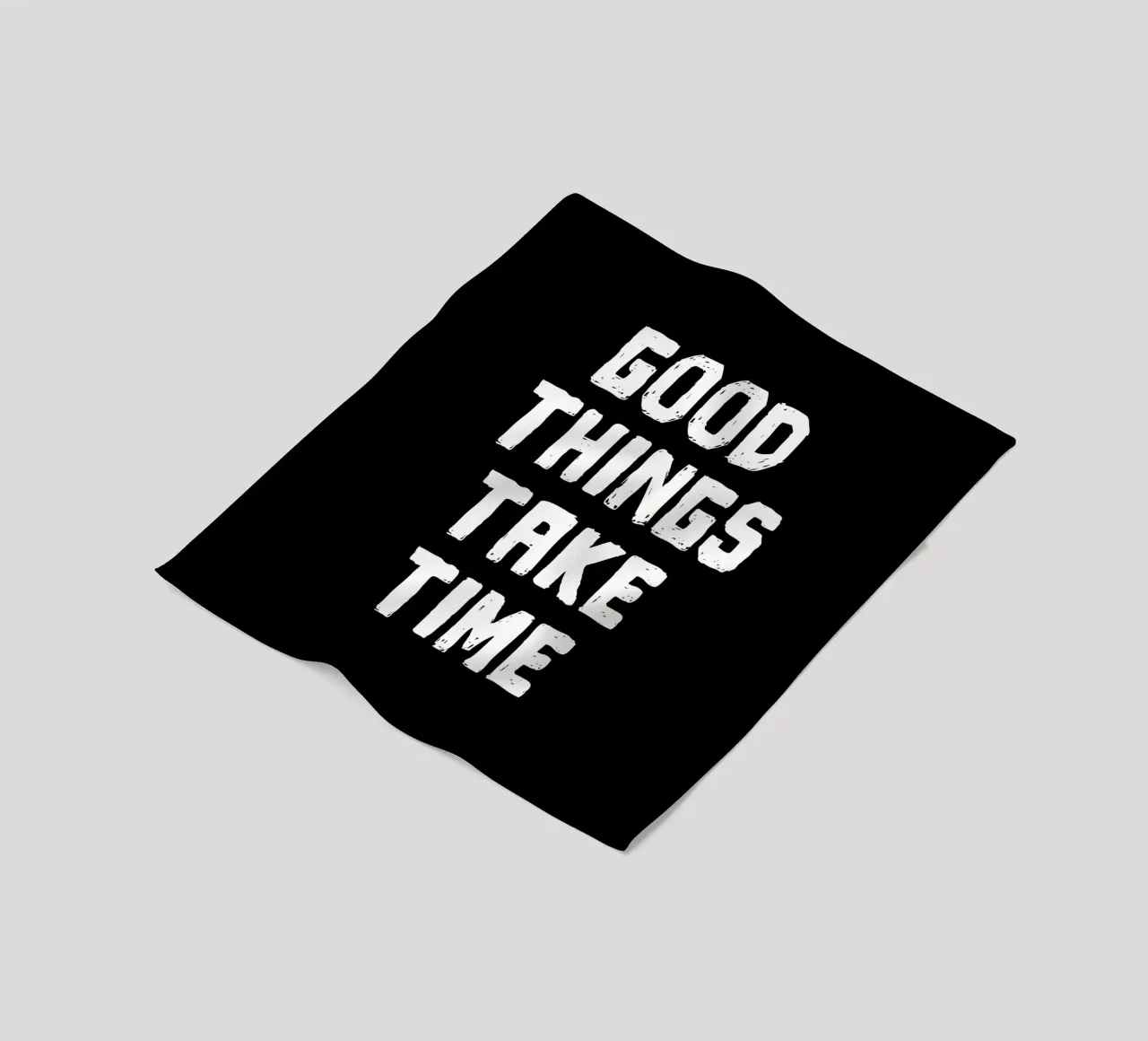Good things take time coperta in pile da happieeagle