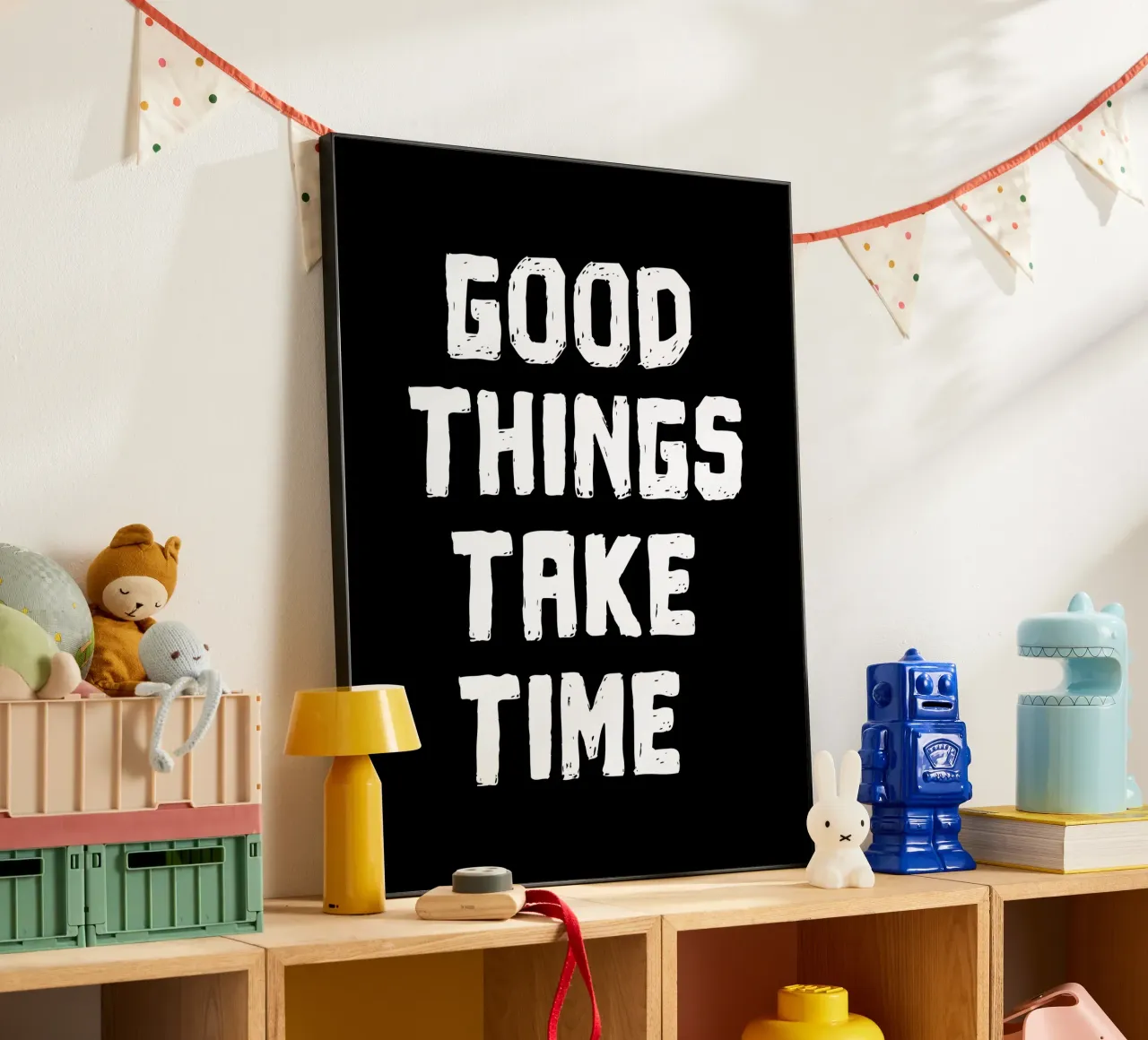 Good things take time alluminio dibond da happieeagle