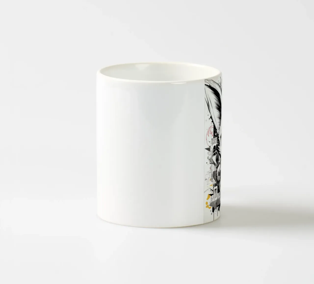animali graffiti tazza in ceramica da Art Digital Visuel
