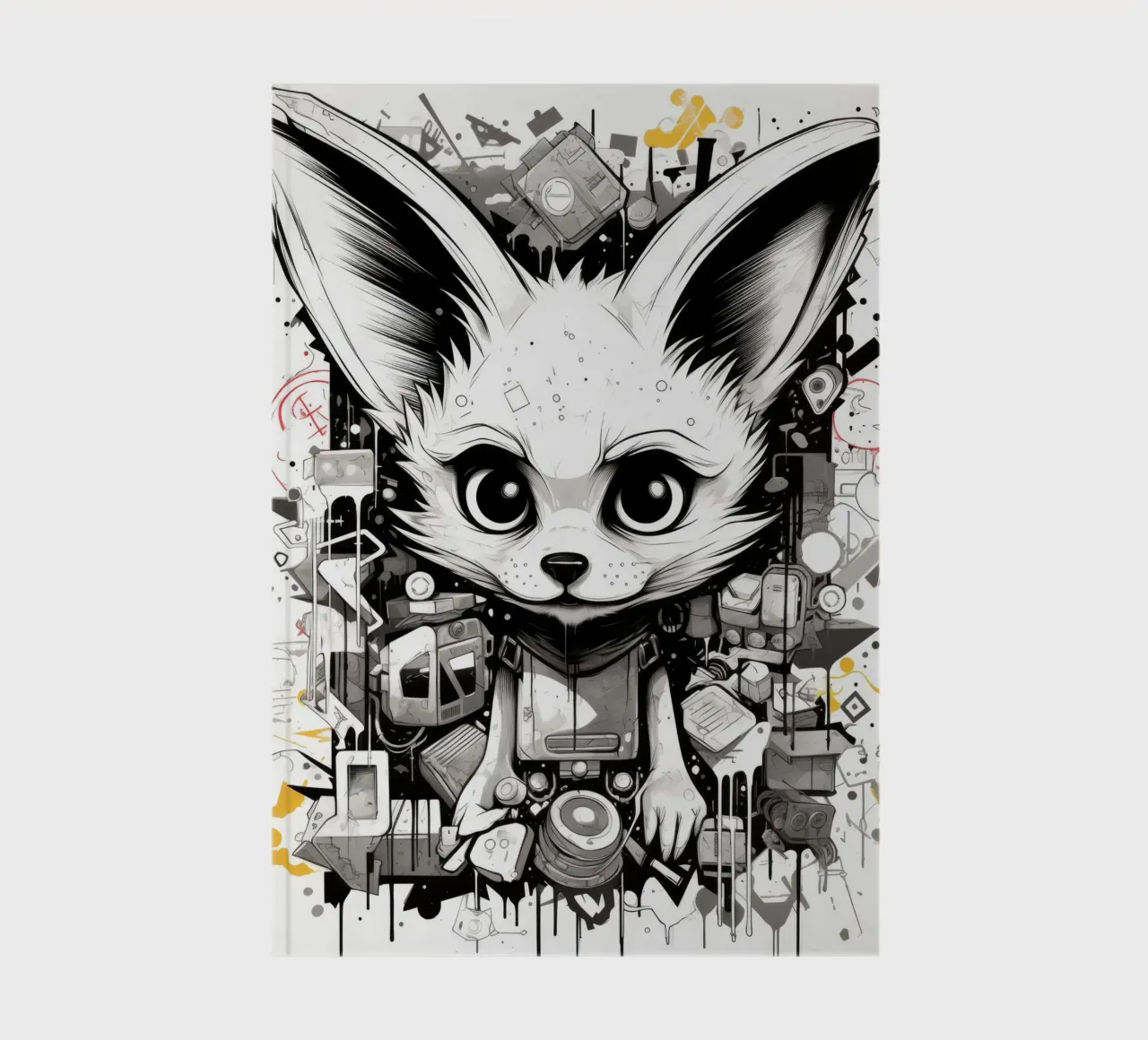 graffiti animals notebook by Art Digital Visuel
