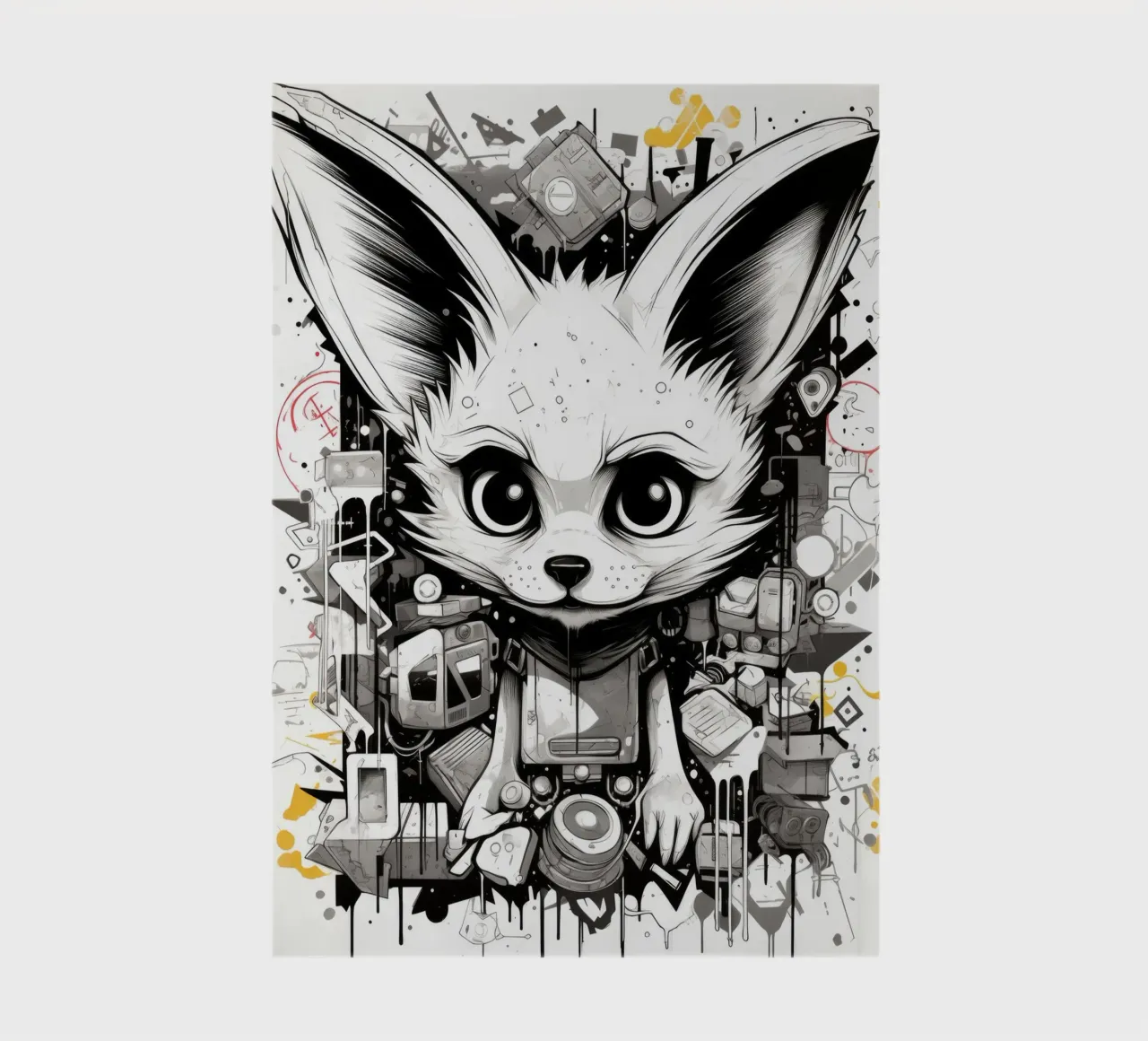 graffiti animals notebook by Art Digital Visuel