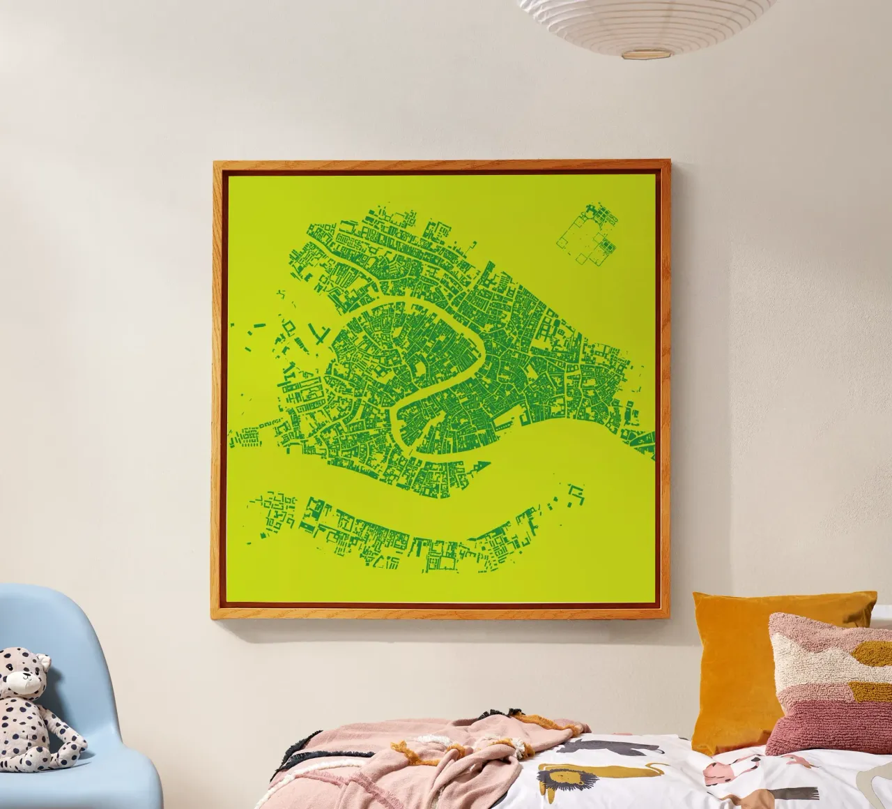 Venice Green plexiglass da Urban Maps