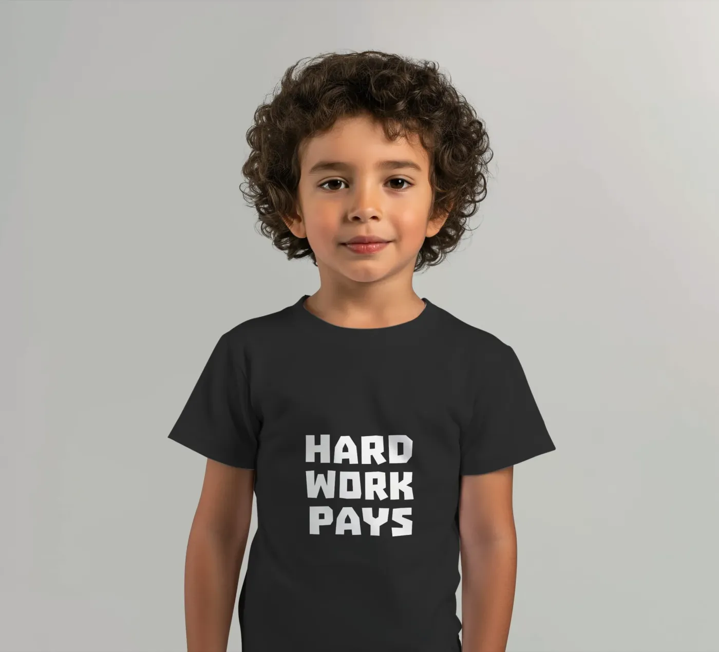 Hard work pays t-shirt bambini da happieeagle