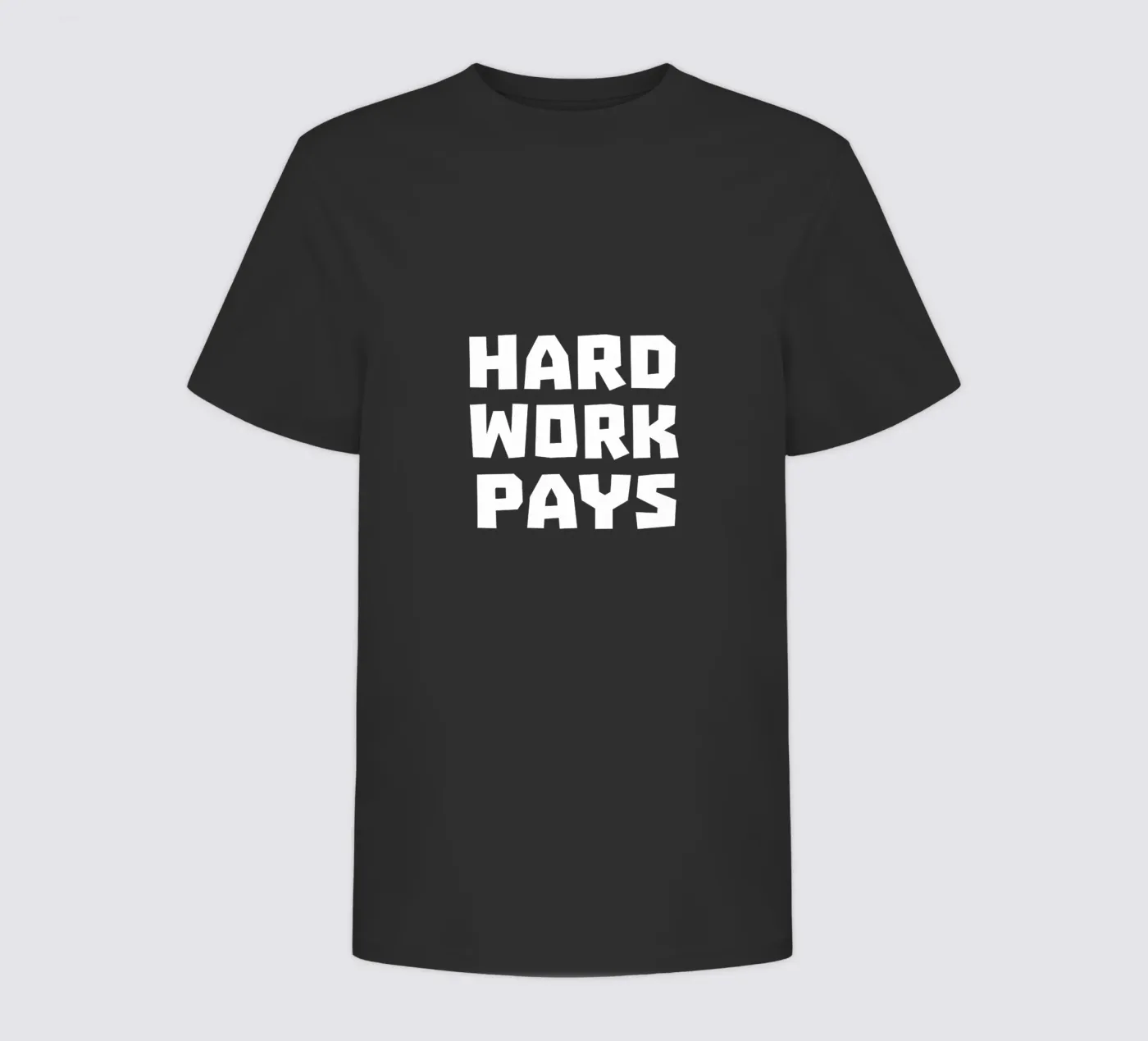 Hard work pays t-shirt bambini da happieeagle