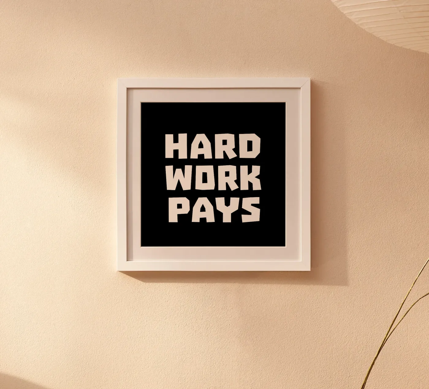 Hard work pays poster da happieeagle