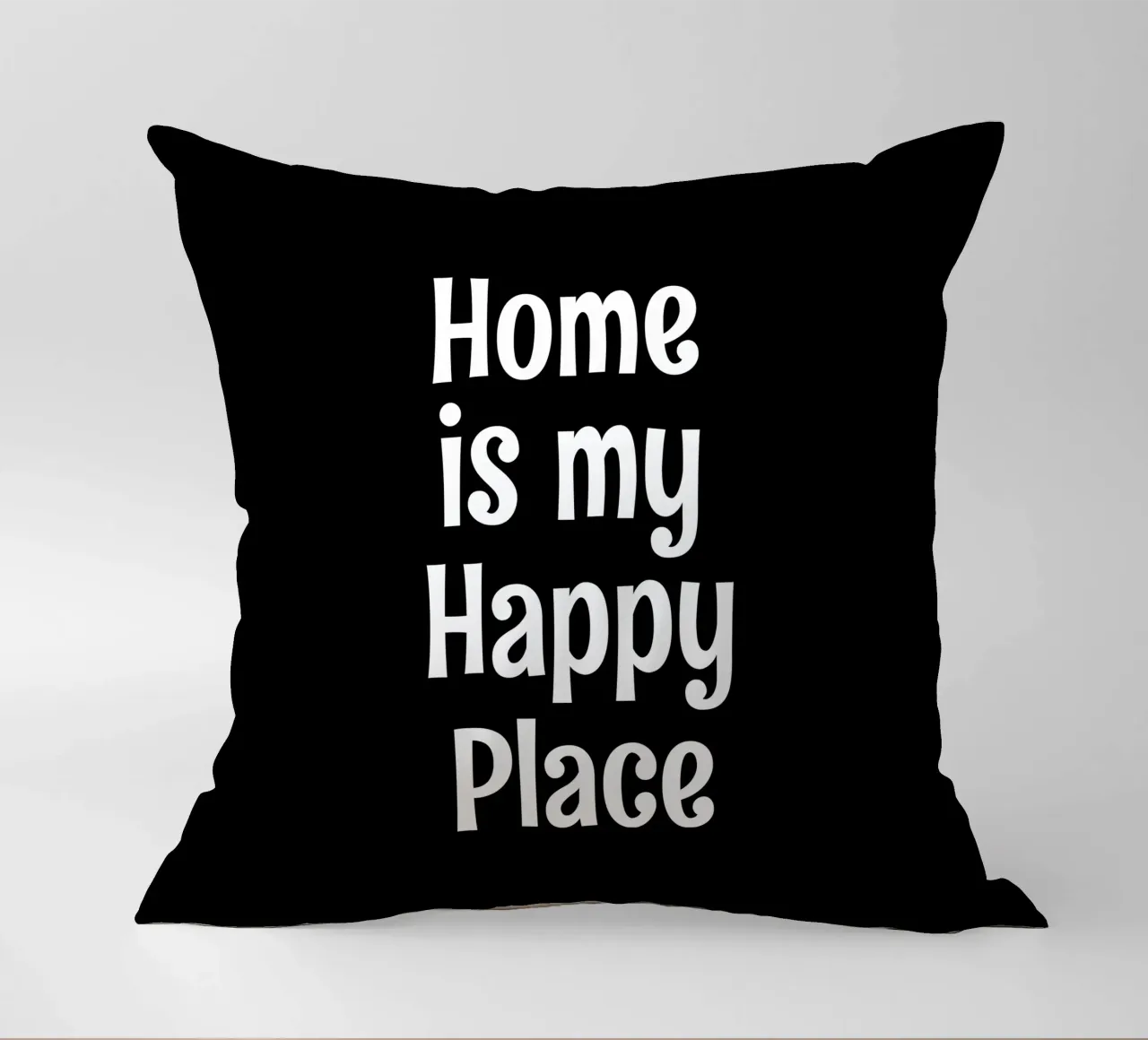 Home is my happy place cuscino da happieeagle