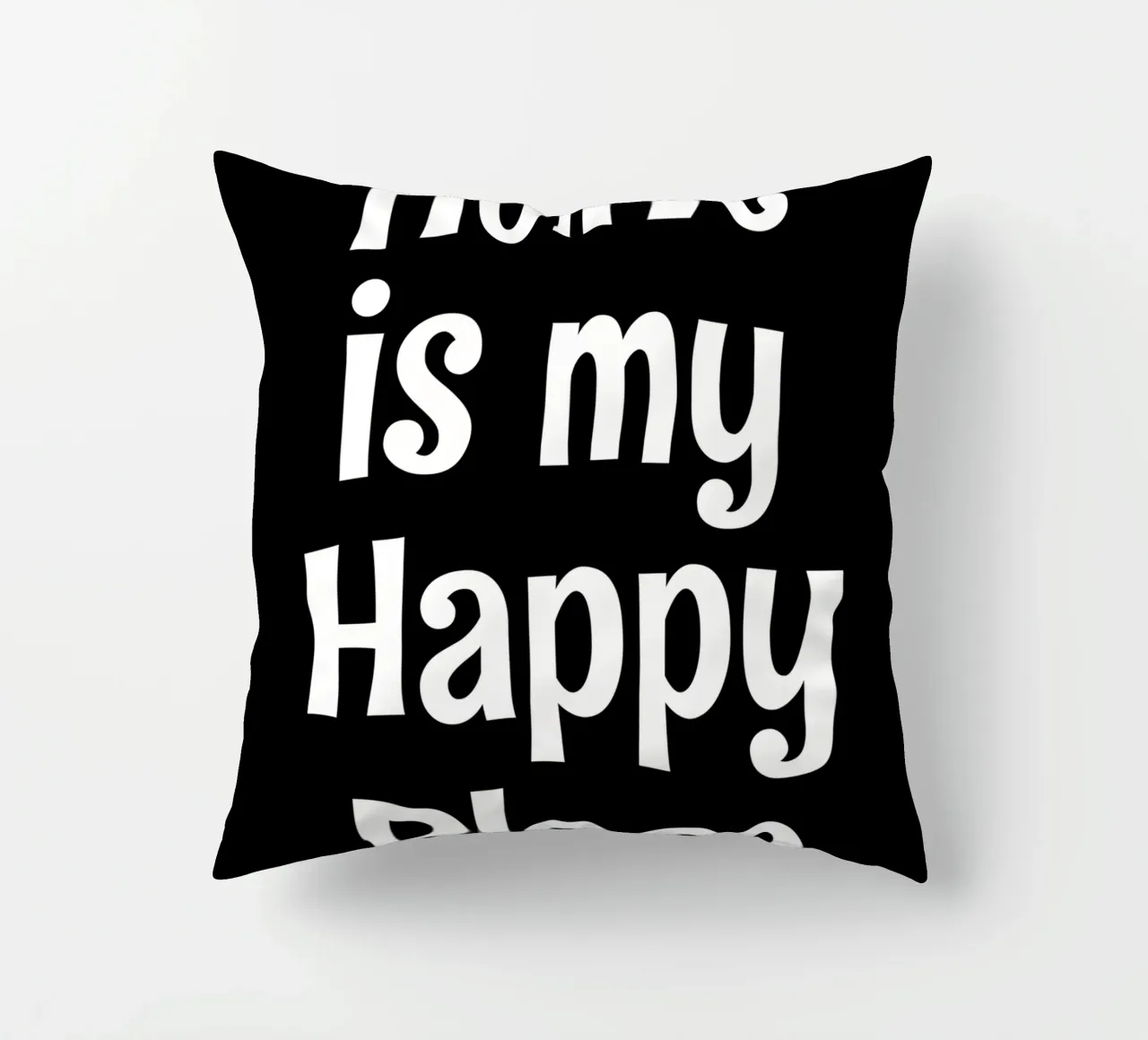 Home is my happy place cuscino da happieeagle