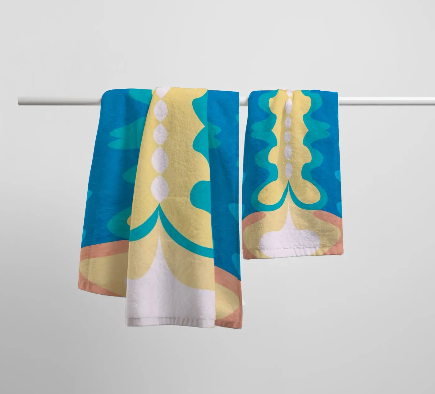 Bright Light badhanddoek van Abstract Joy