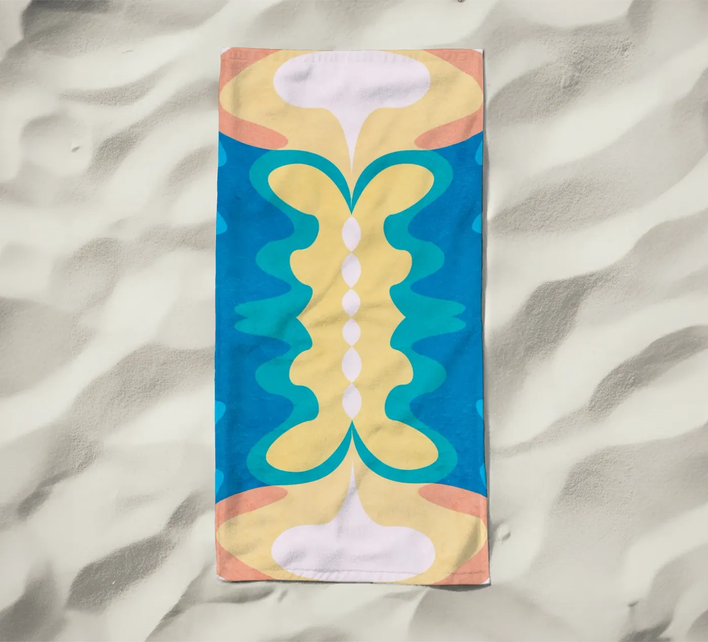 Bright Light strandhanddoek van Abstract Joy