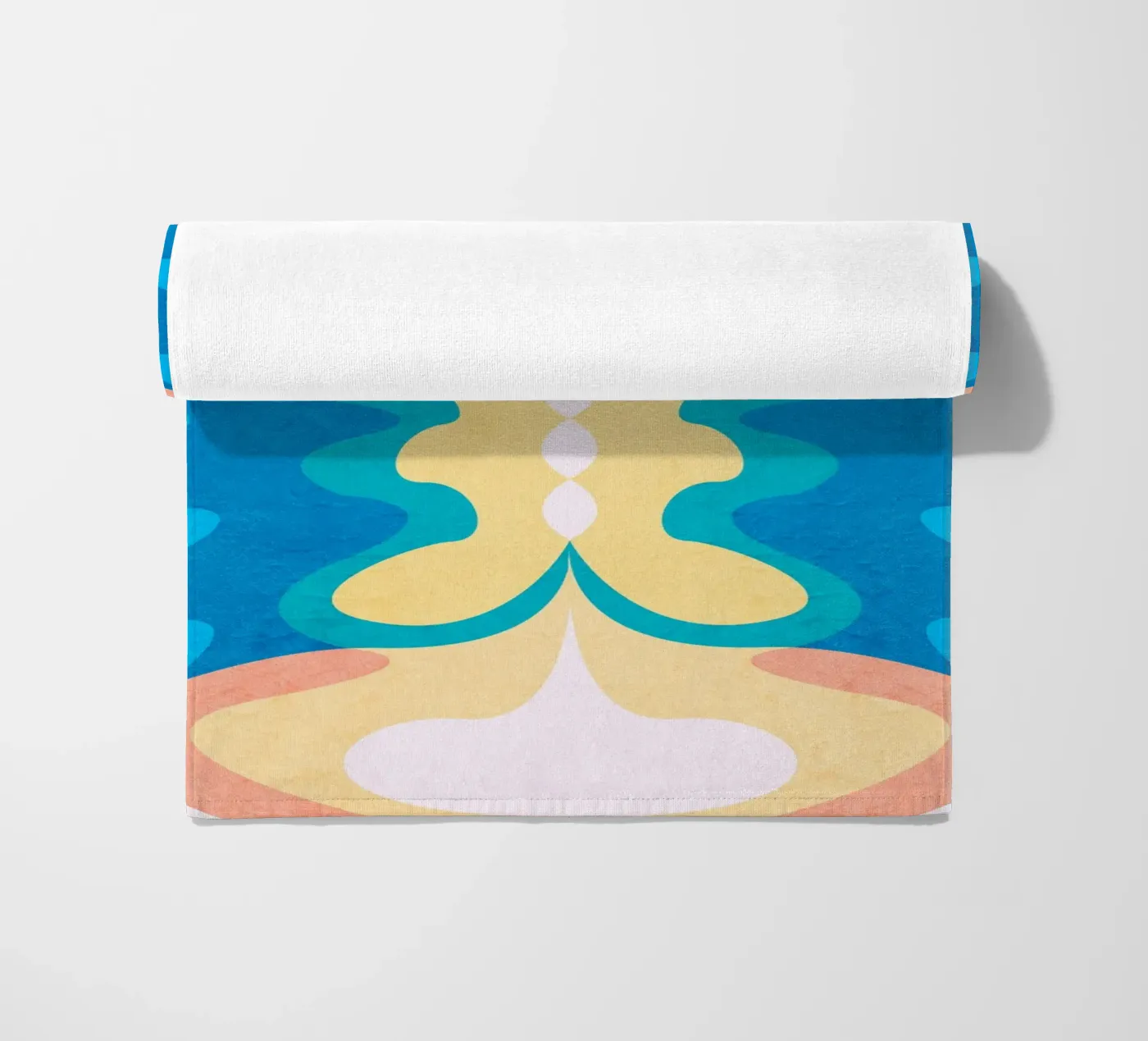 Bright Light strandhanddoek van Abstract Joy