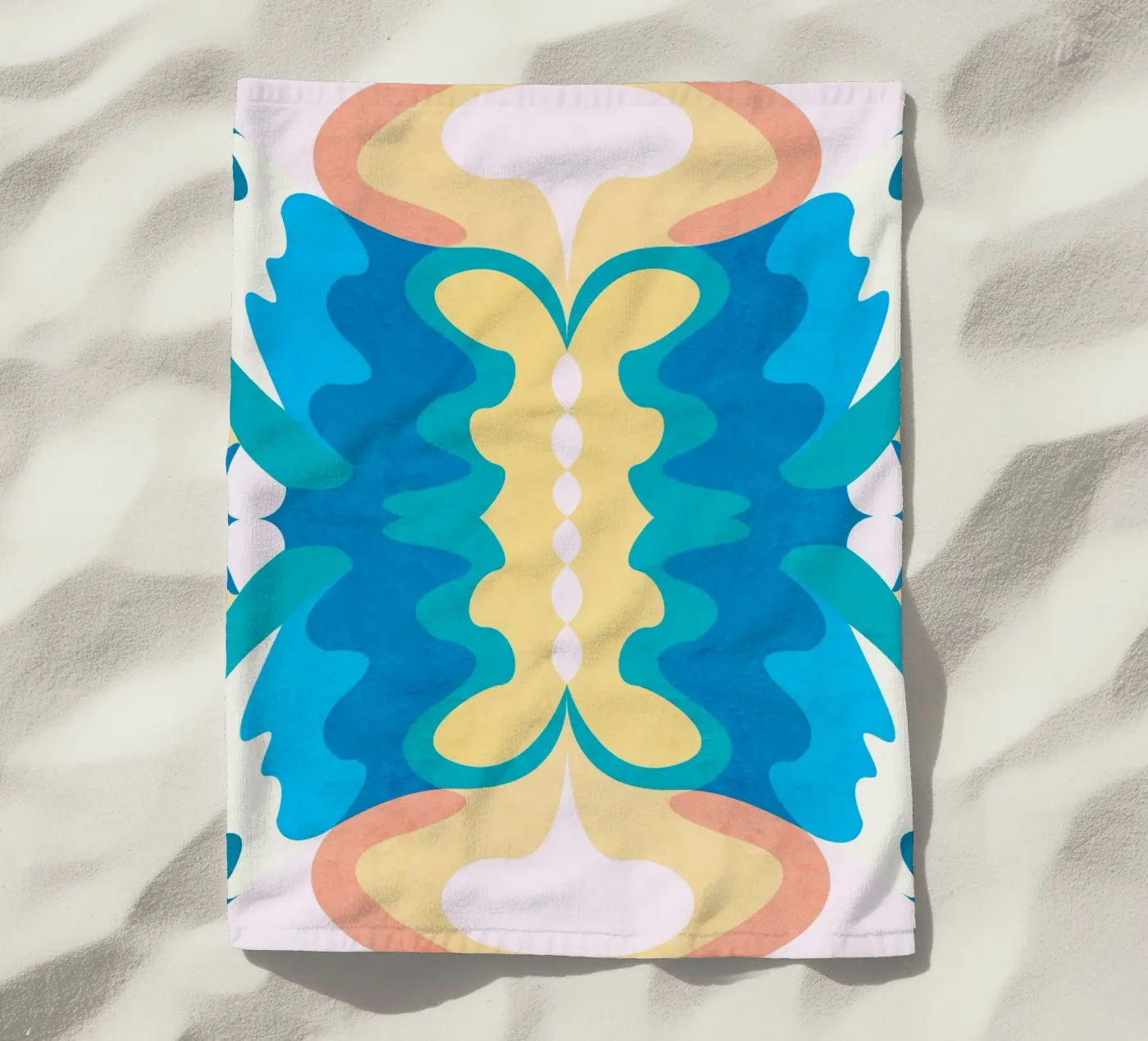 Bright Light strandhanddoek van Abstract Joy