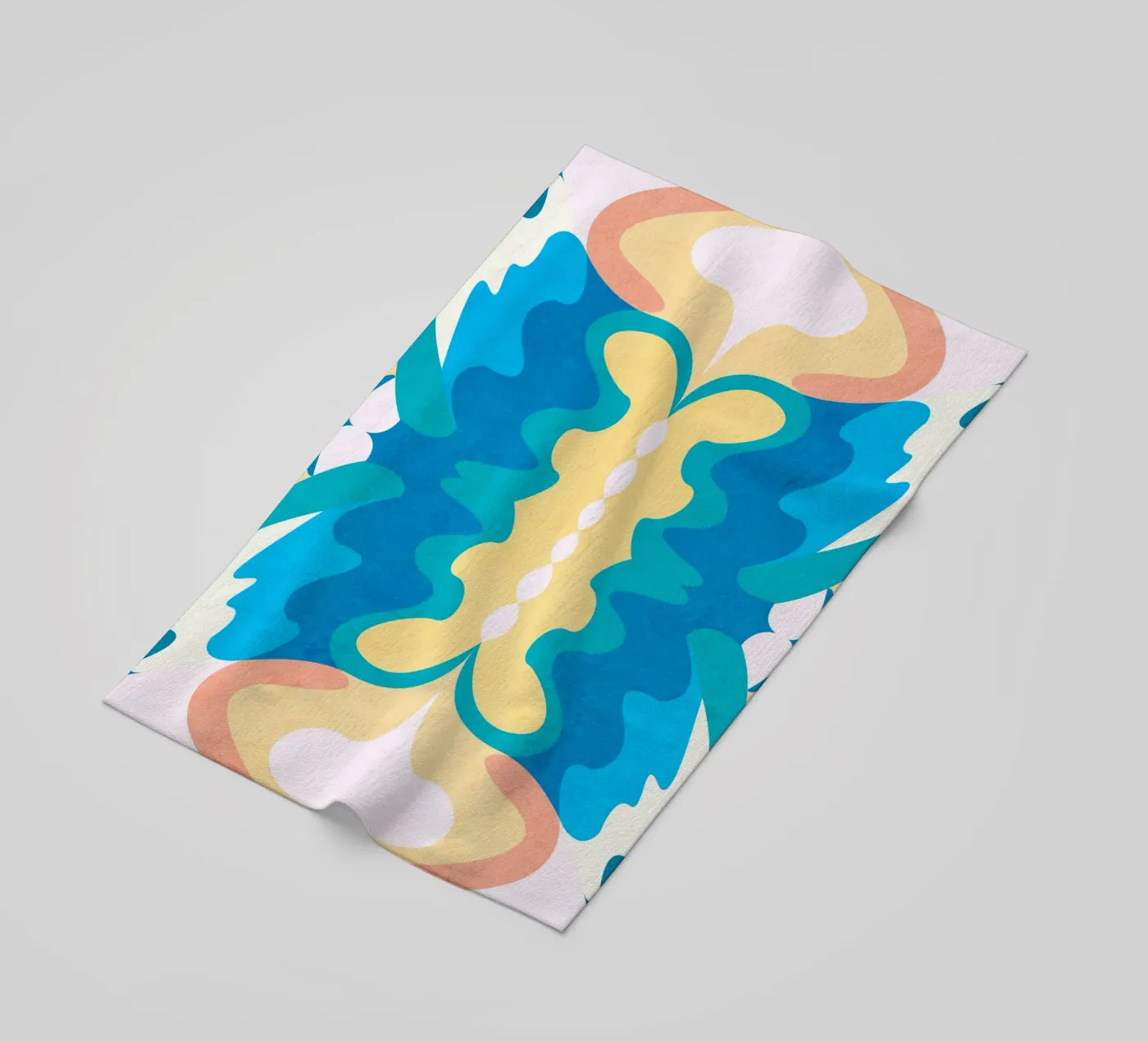 Bright Light strandhanddoek van Abstract Joy