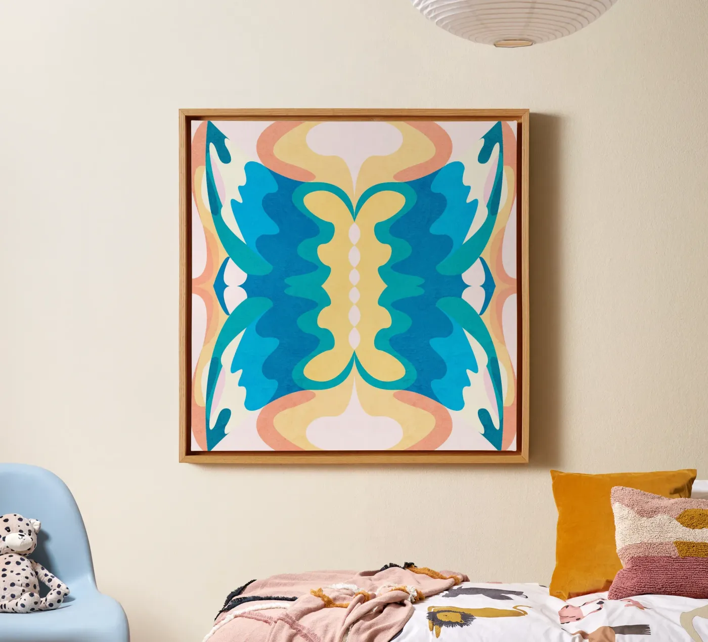 Bright Light tela da Abstract Joy