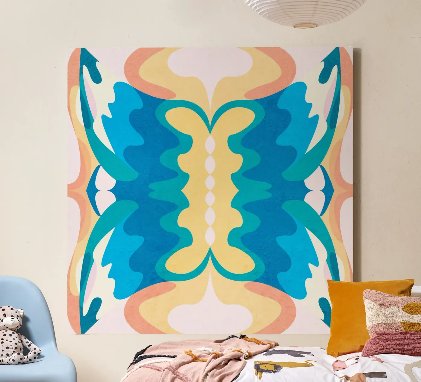 Bright Light tela da Abstract Joy