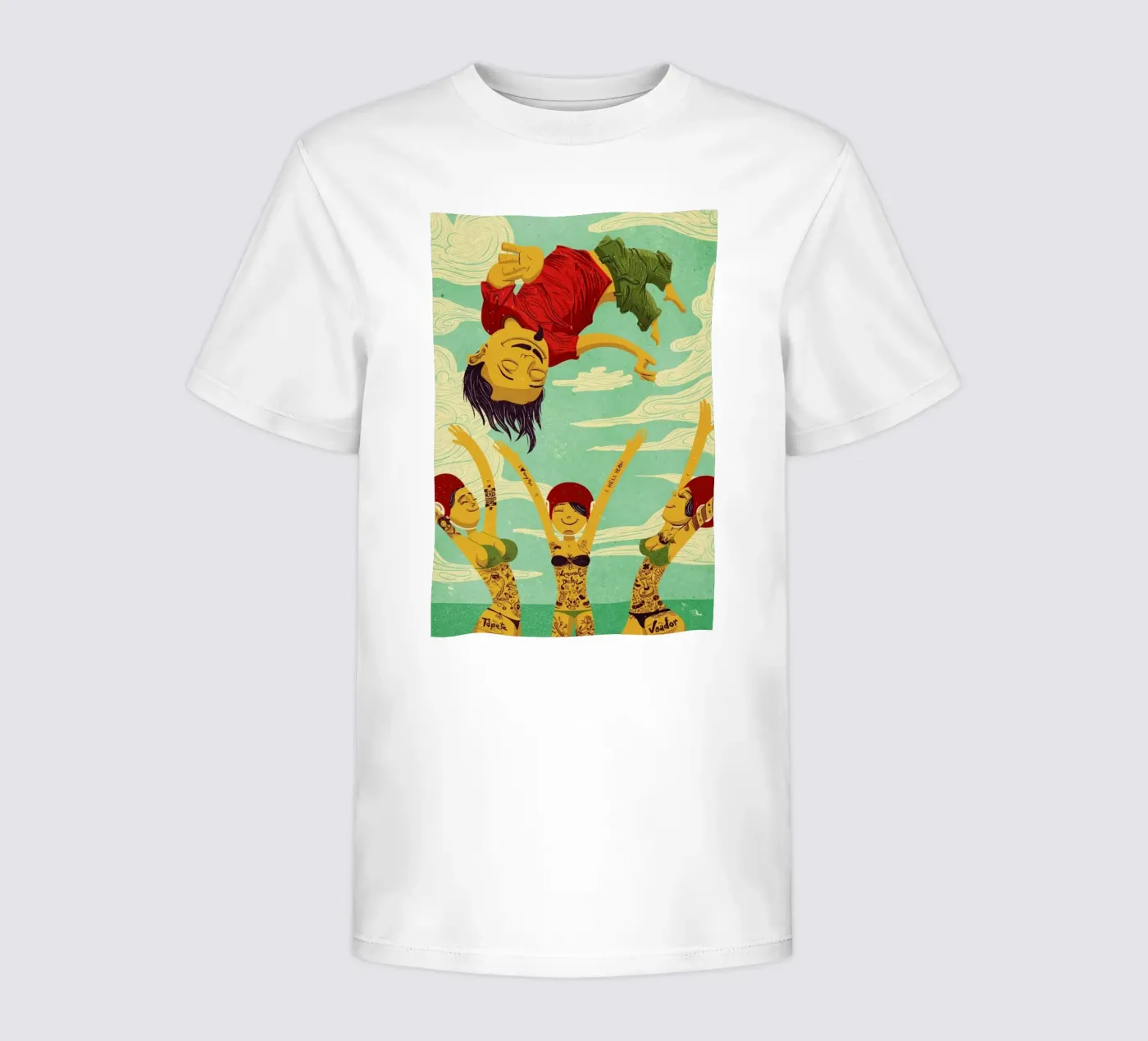 Tapete Voador t-shirt bambini da Victor Beuren