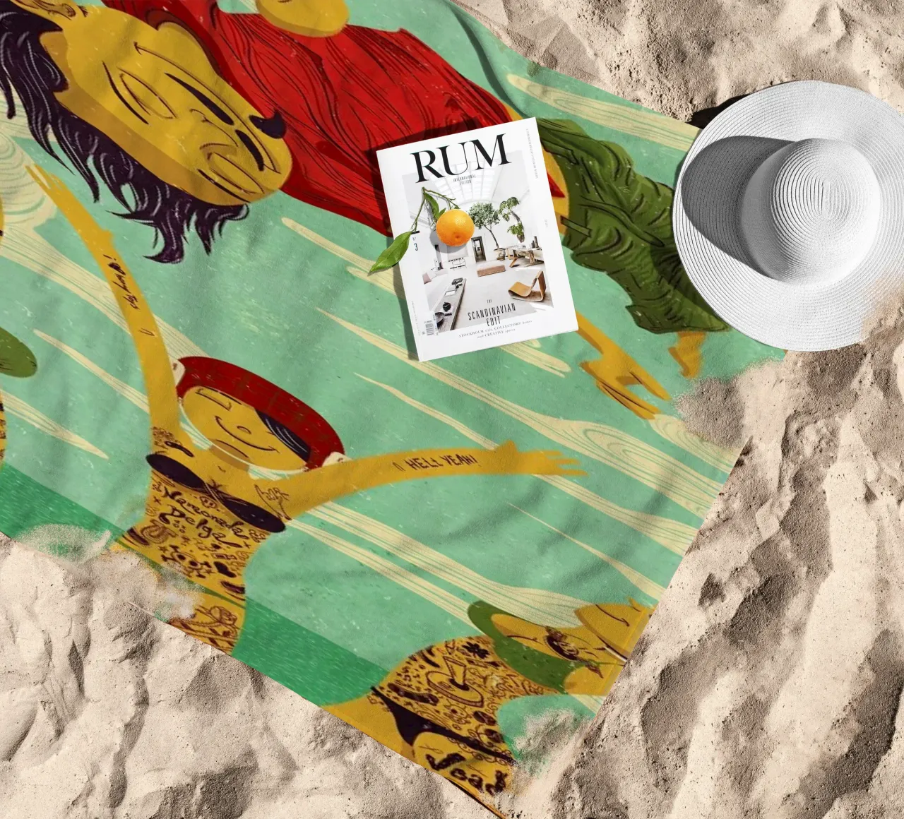 Tapete Voador telo mare da Victor Beuren