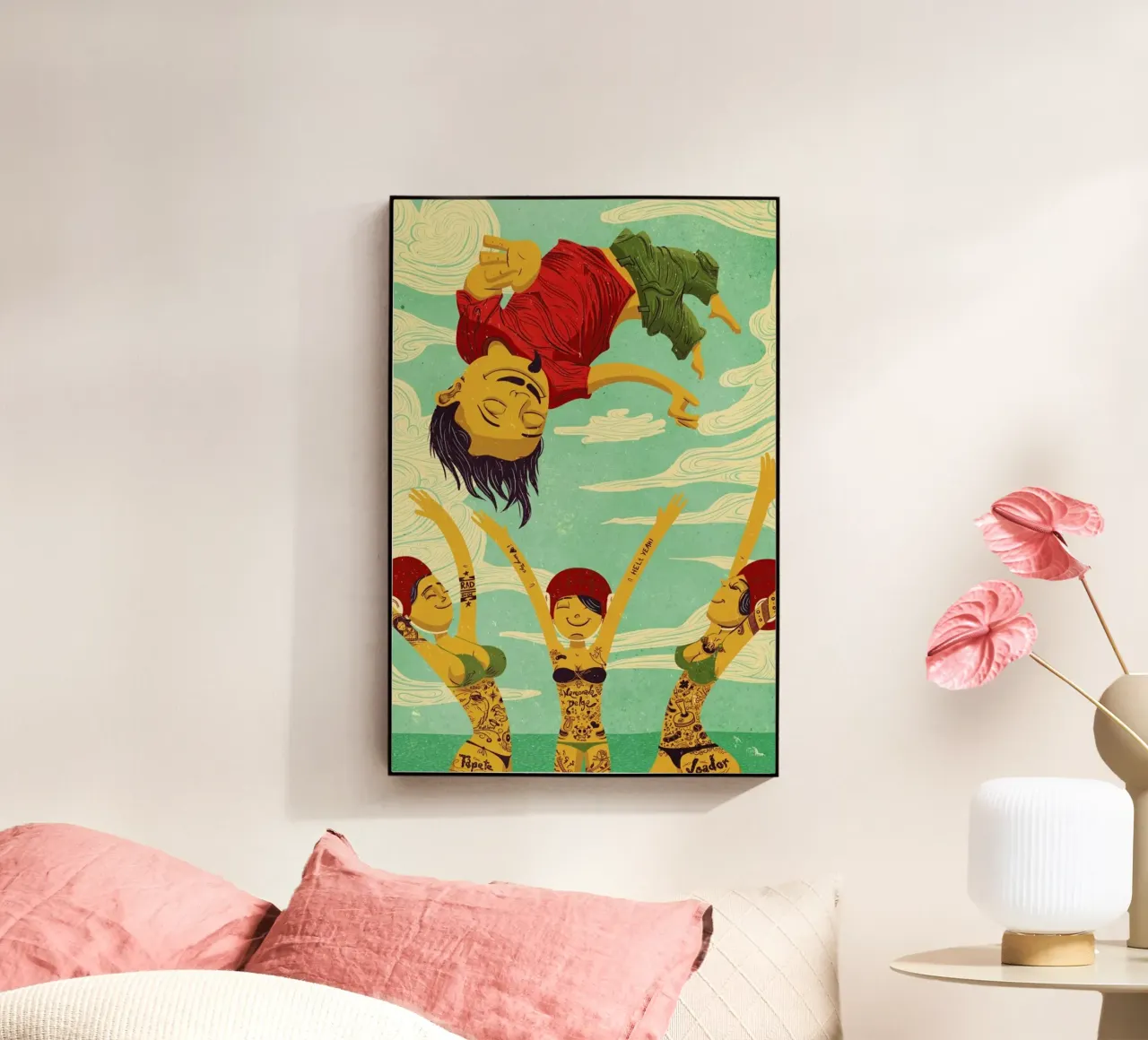 Tapete Voador plexiglass da Victor Beuren