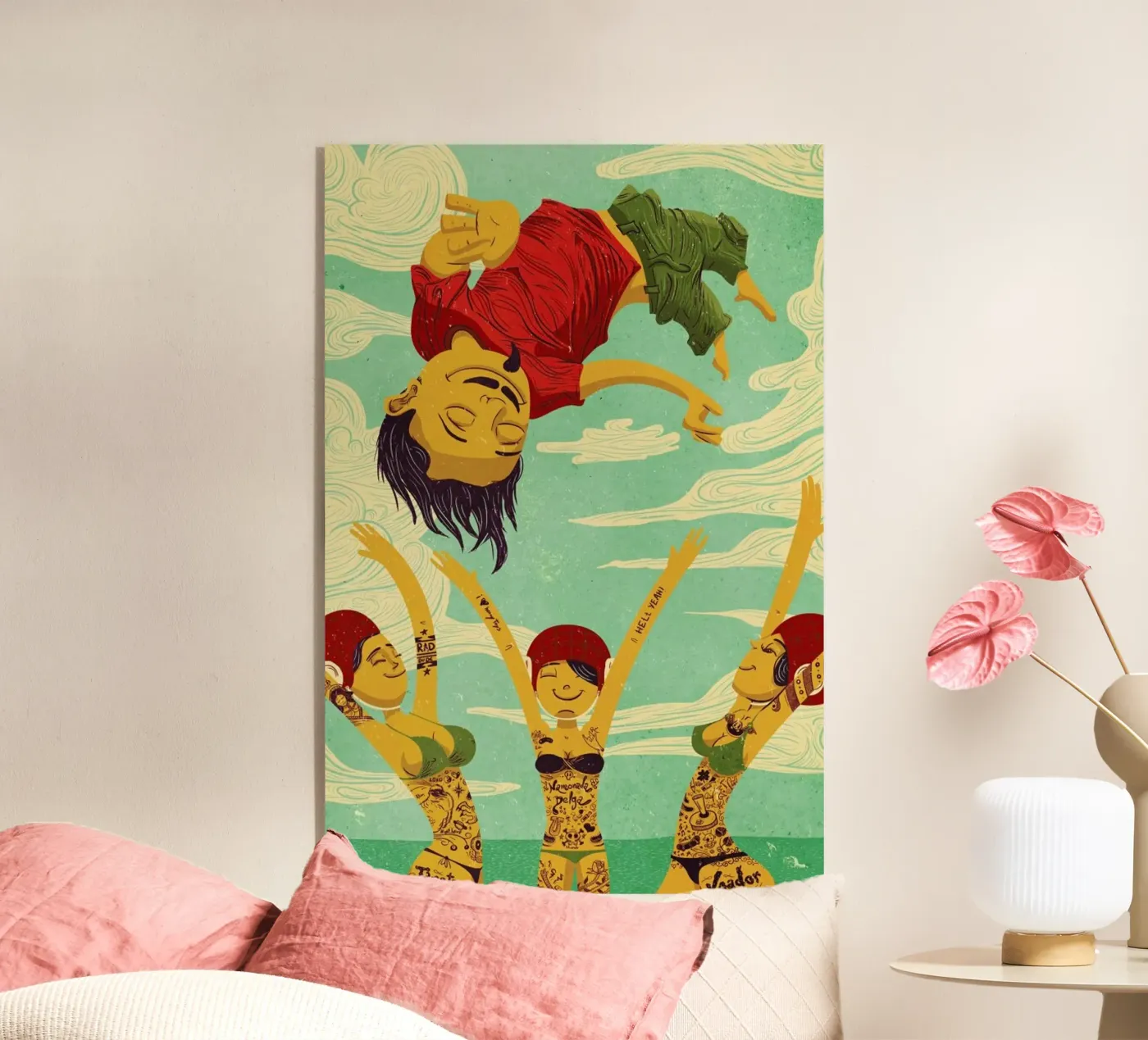 Tapete Voador Acryl-Glas von Victor Beuren