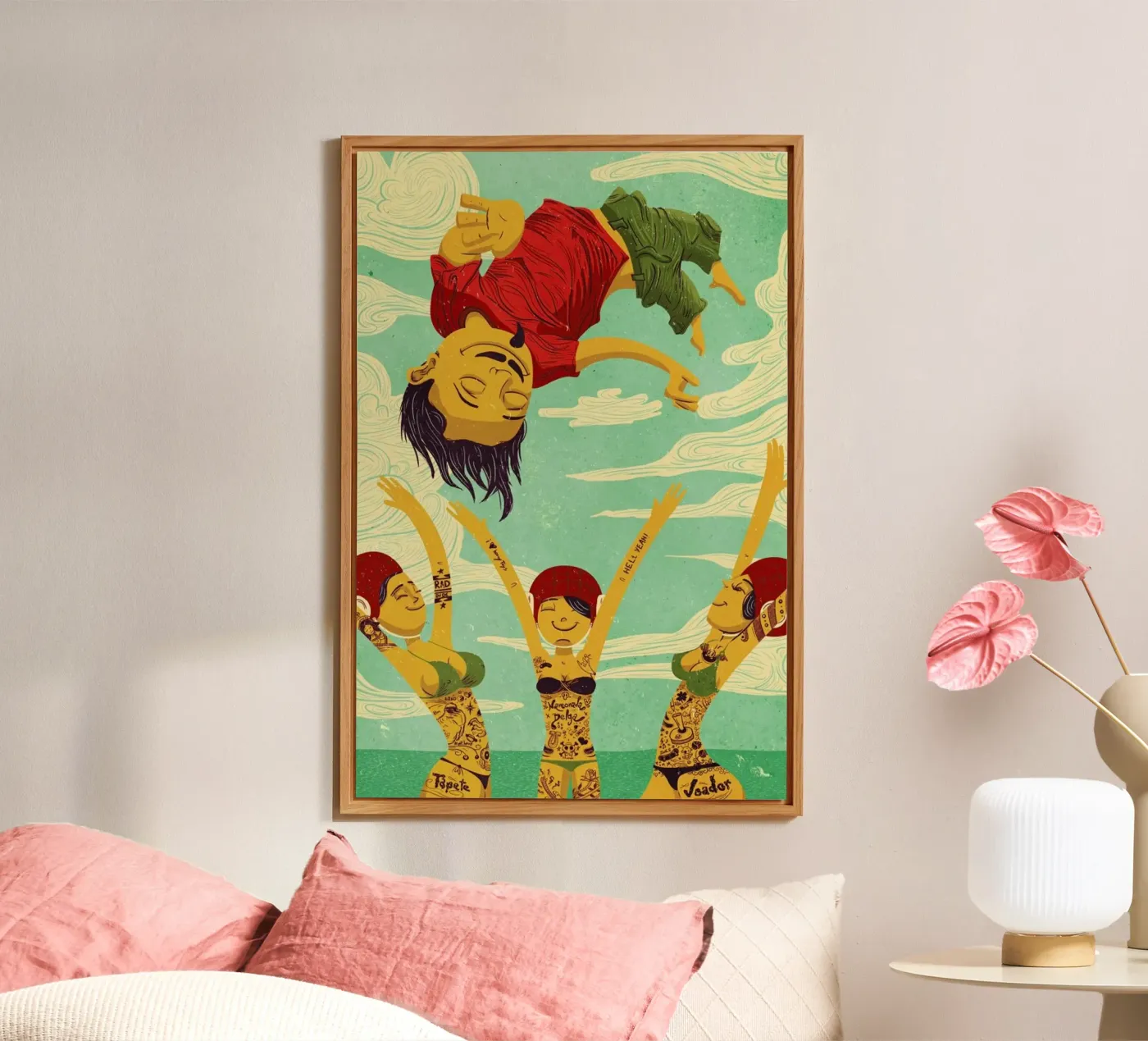 Tapete Voador pannello forex da Victor Beuren