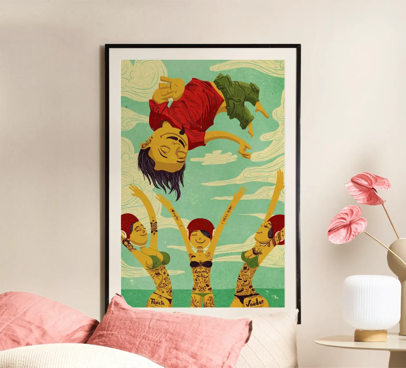 Tapete Voador poster van Victor Beuren