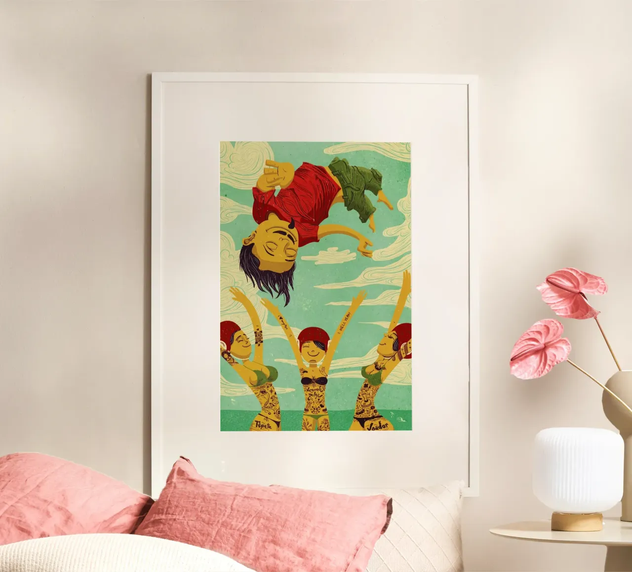 Tapete Voador poster da Victor Beuren