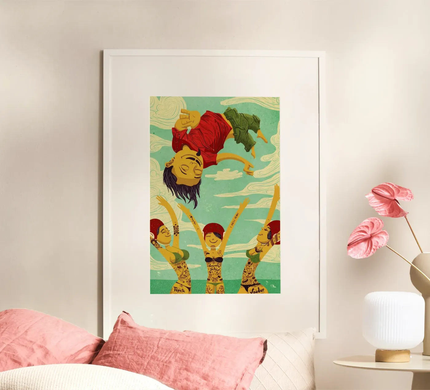 Tapete Voador poster van Victor Beuren