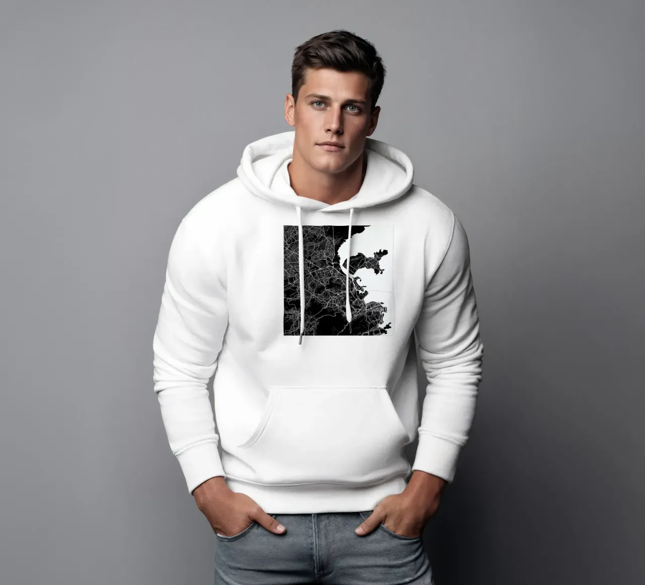 Rio Black felpa con cappuccio da Urban Maps