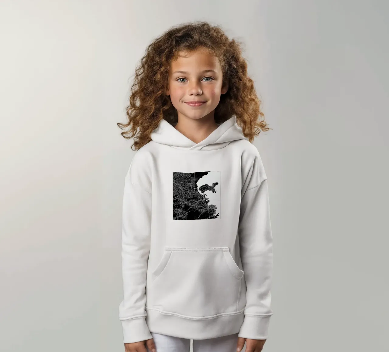 Rio Black sudadera con capucha para niño de Urban Maps