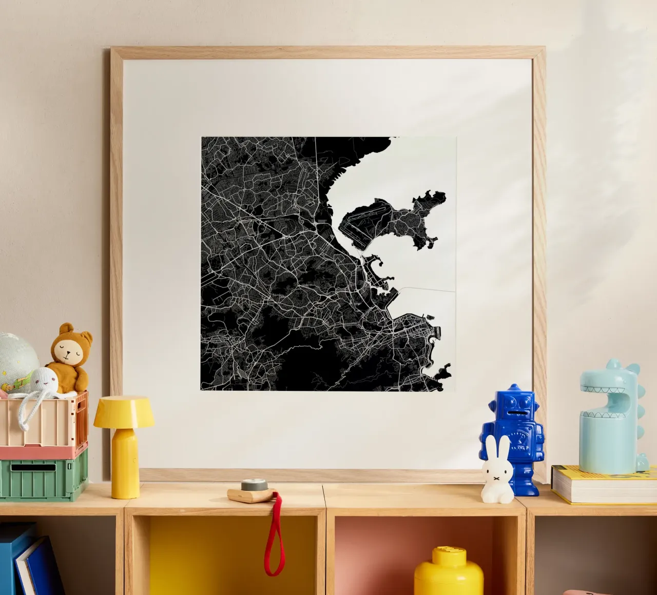 Rio Black poster da Urban Maps