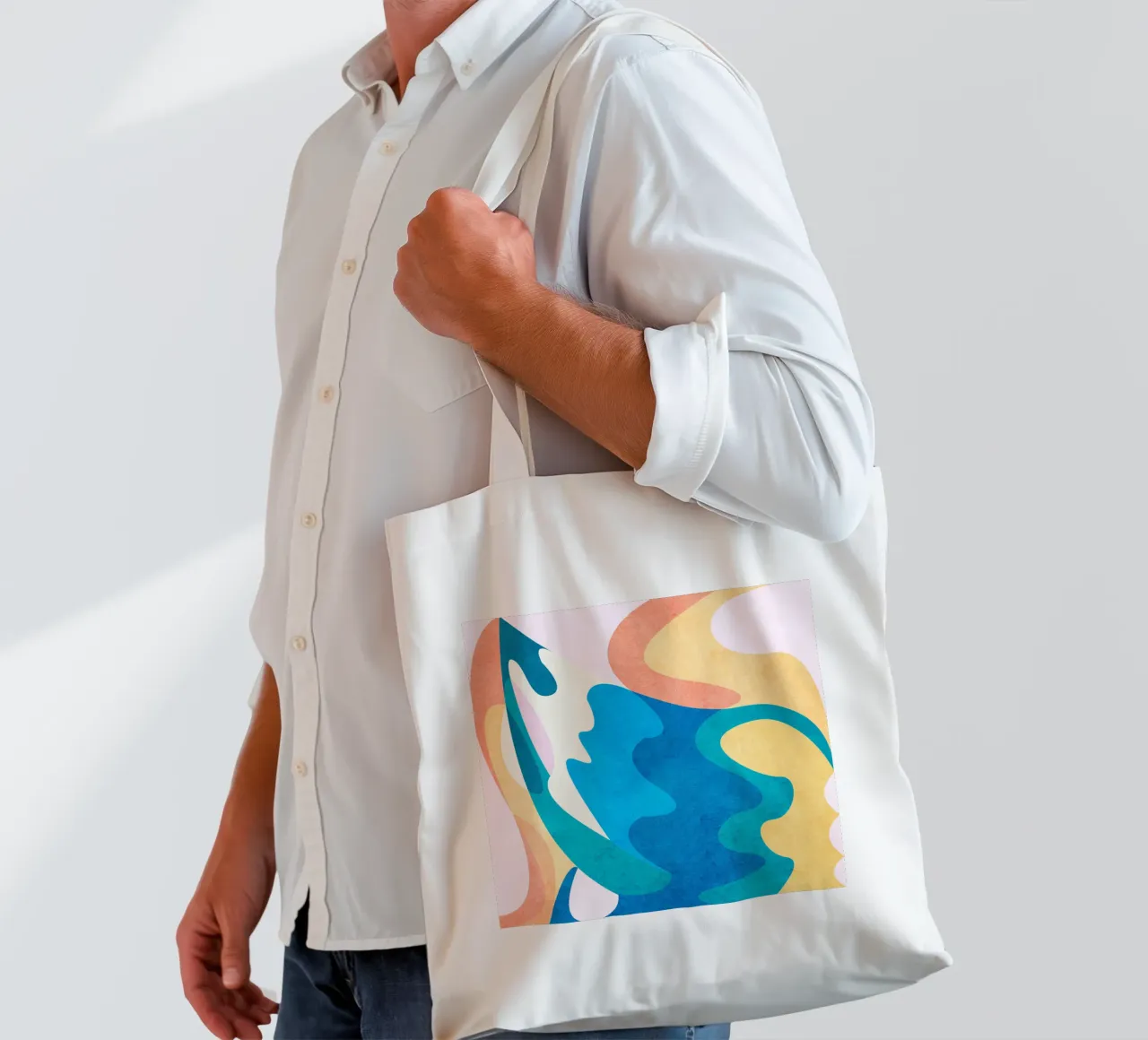 Motion Jutebeutel von Abstract 888