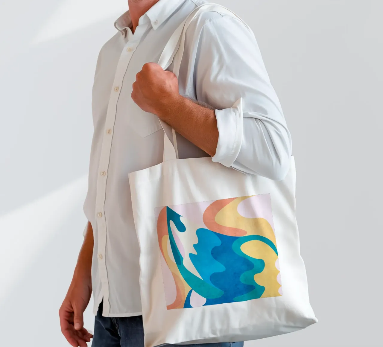 Motion Jutebeutel von Abstract 888