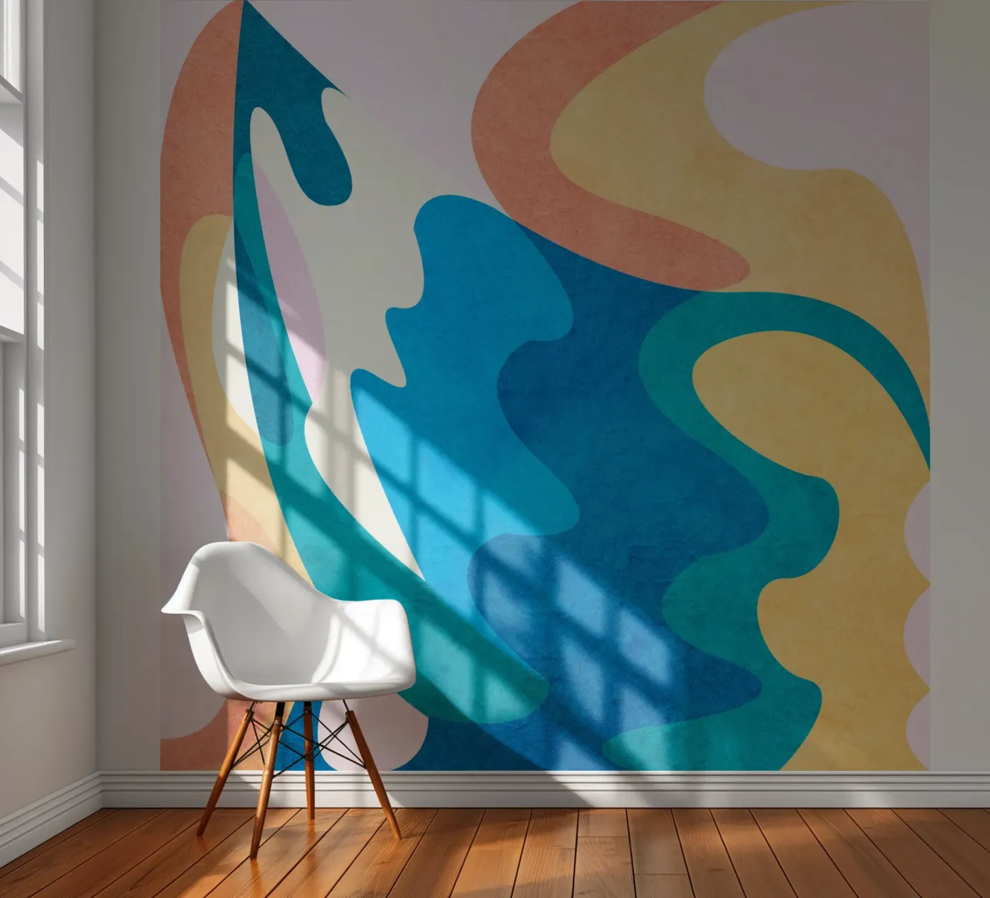 Motion fotobehang van Abstract Joy