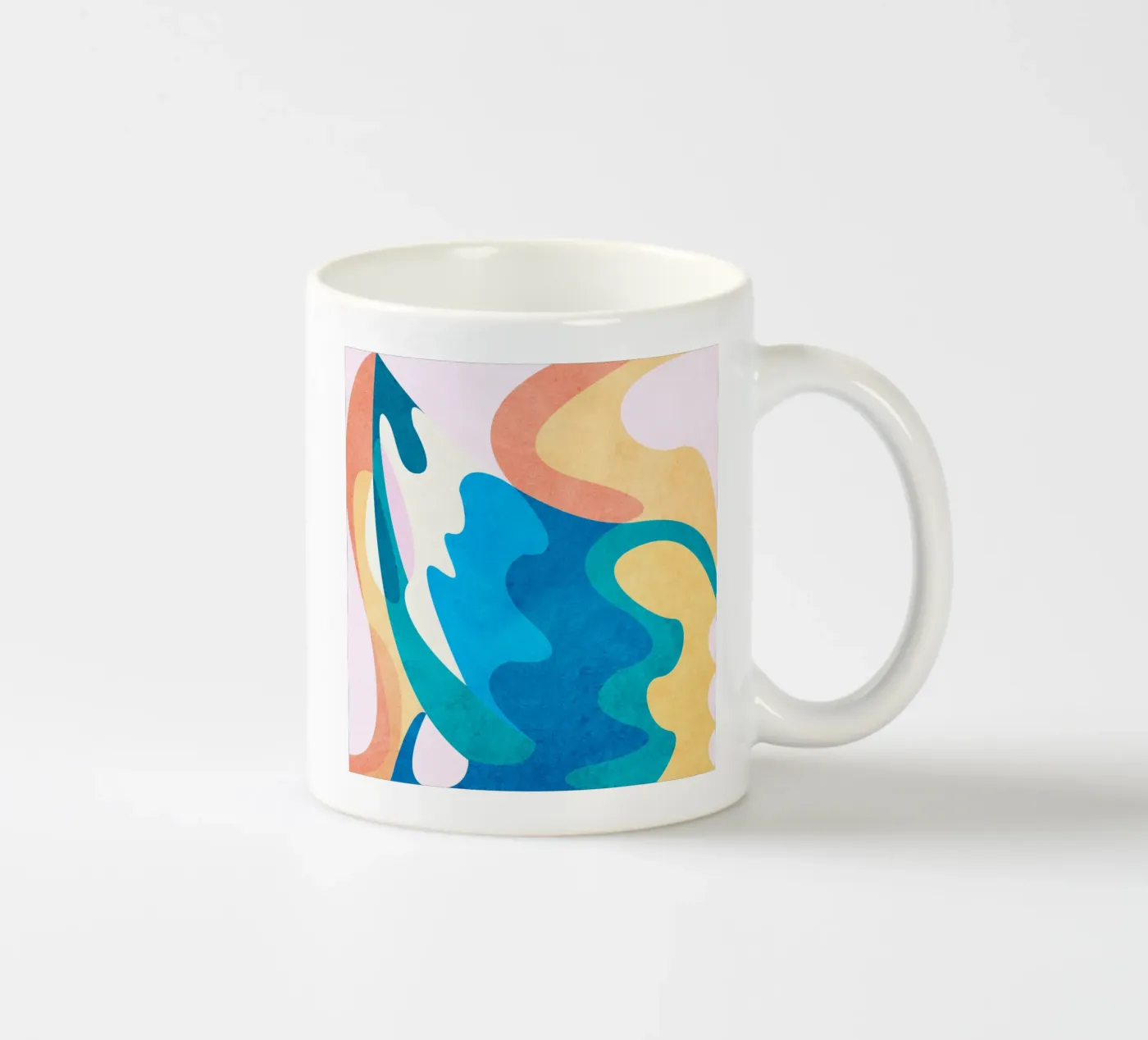 Motion ceramic mug by Lines Inside