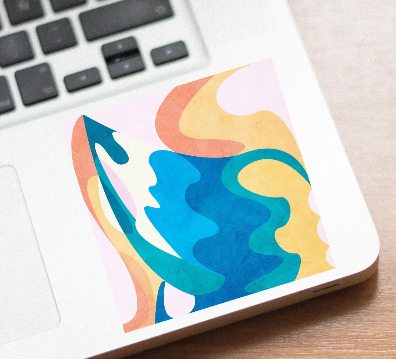 Motion sticker van Abstract 888