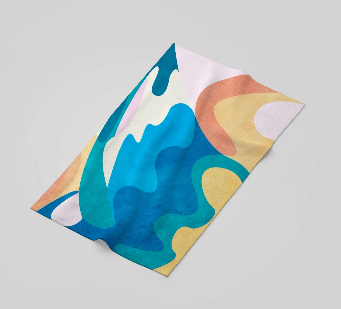 Motion strandhanddoek van Abstract Joy