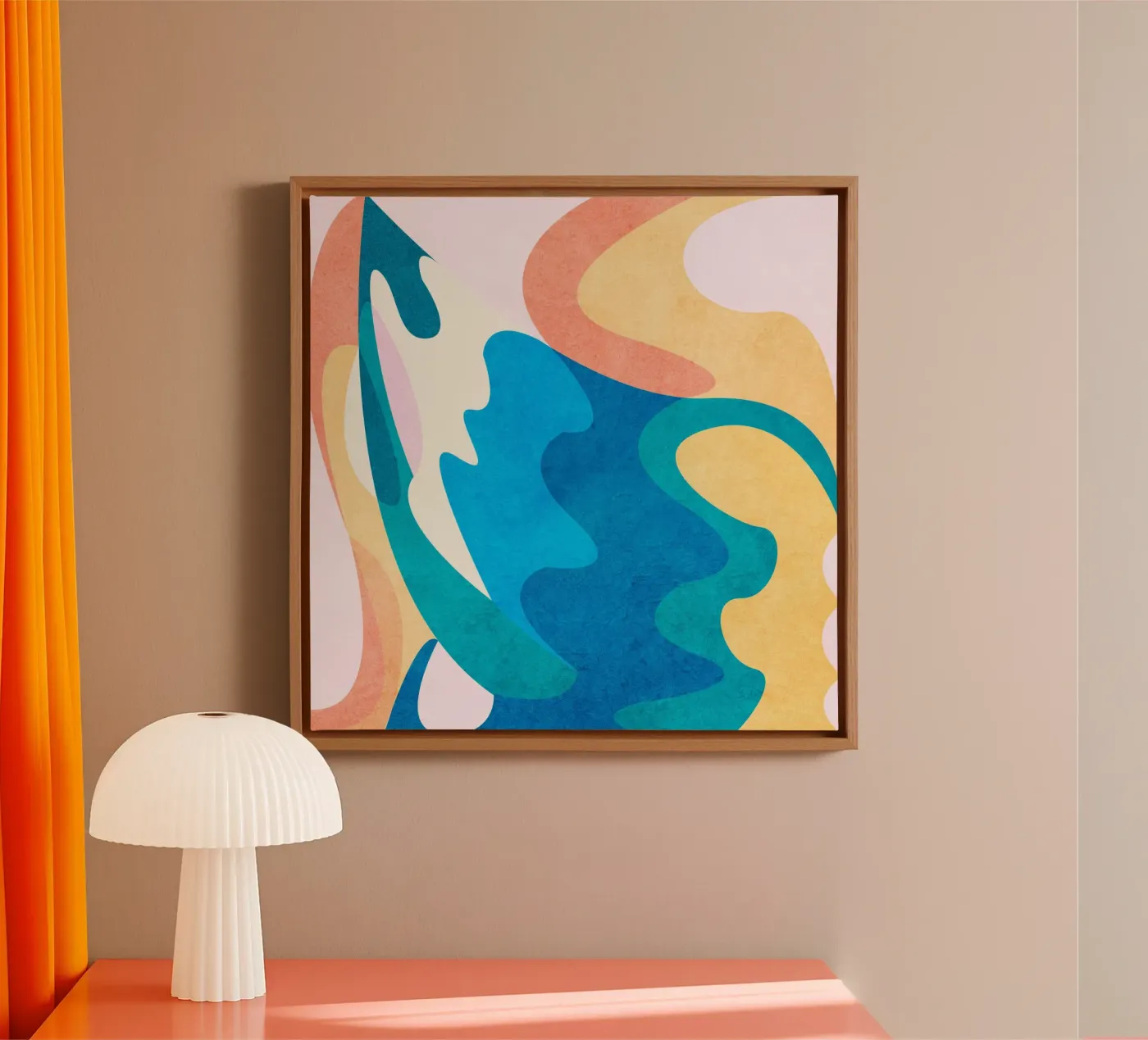 Motion canvas van Abstract Joy