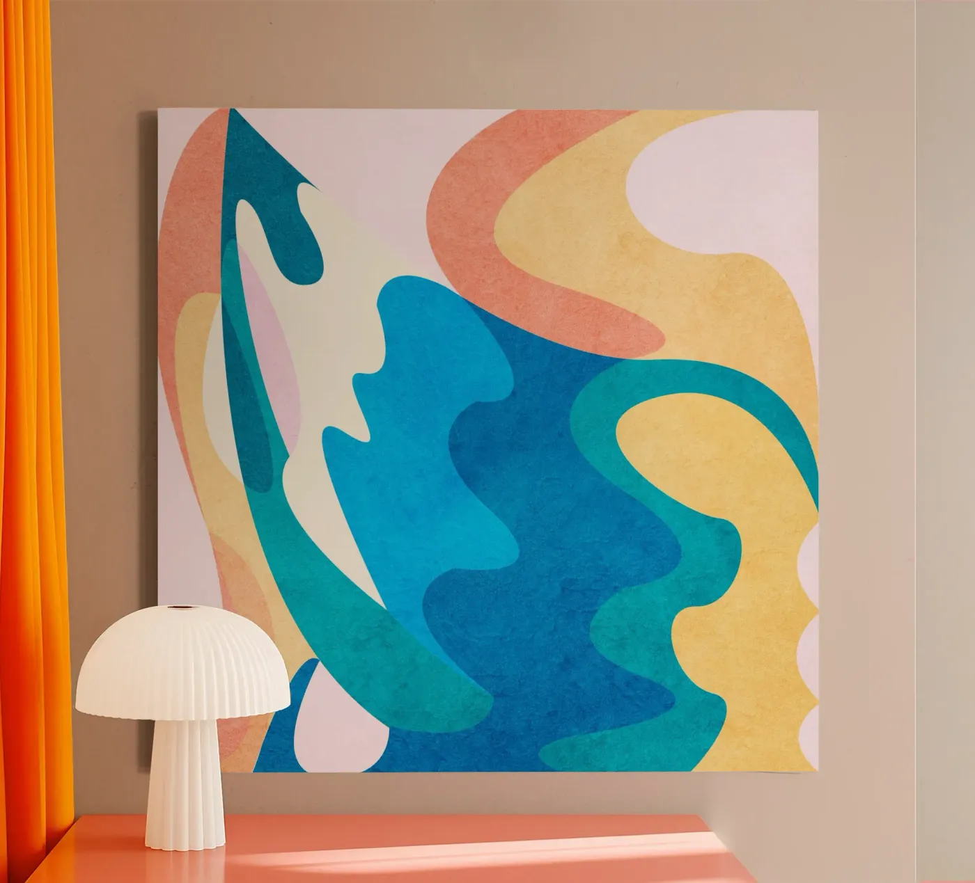 Motion canvas van Abstract Joy