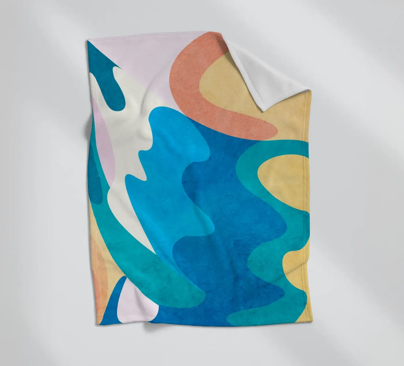 Motion fleece blanket by Lines Inside