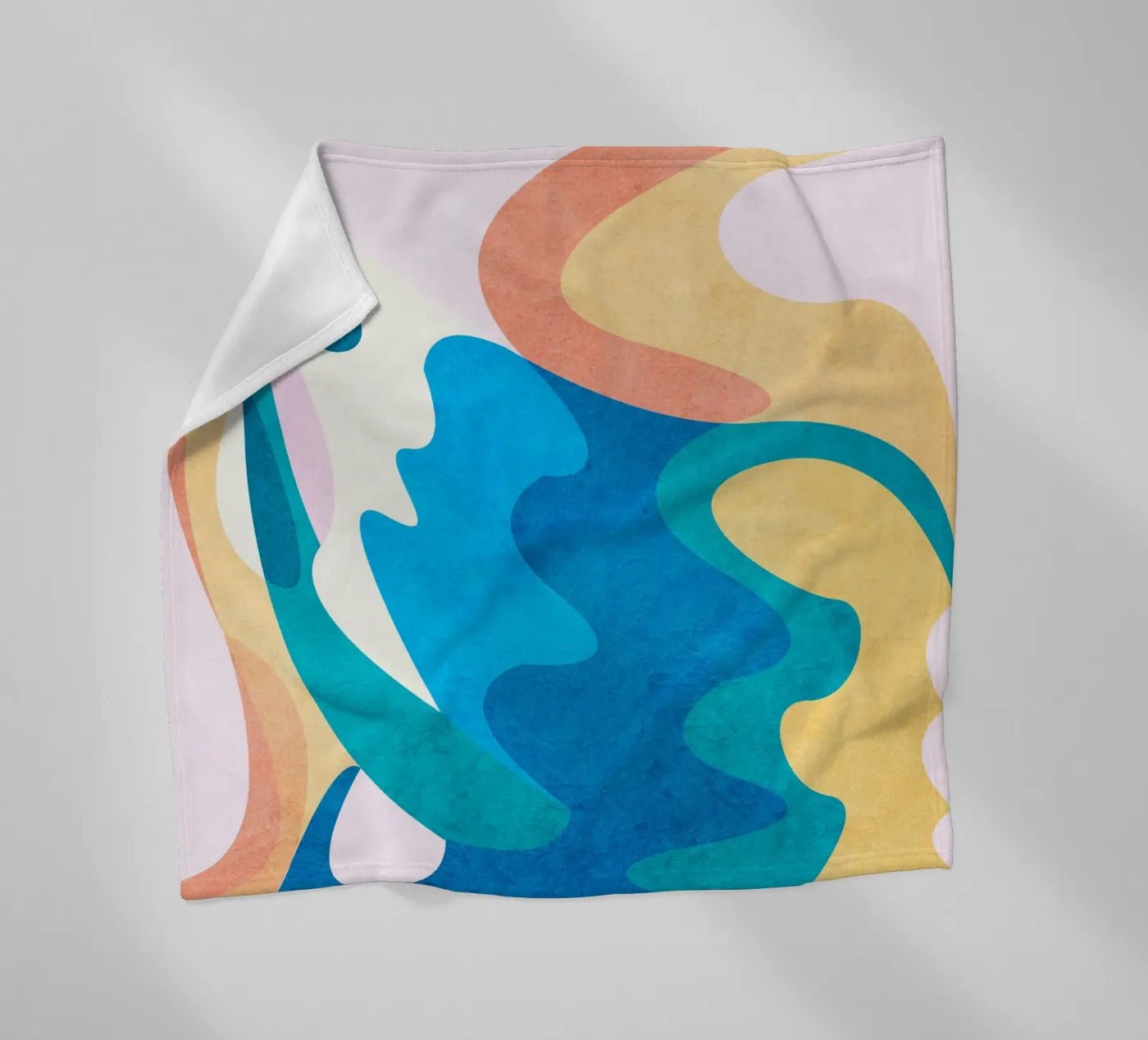Motion fleece blanket by Lines Inside