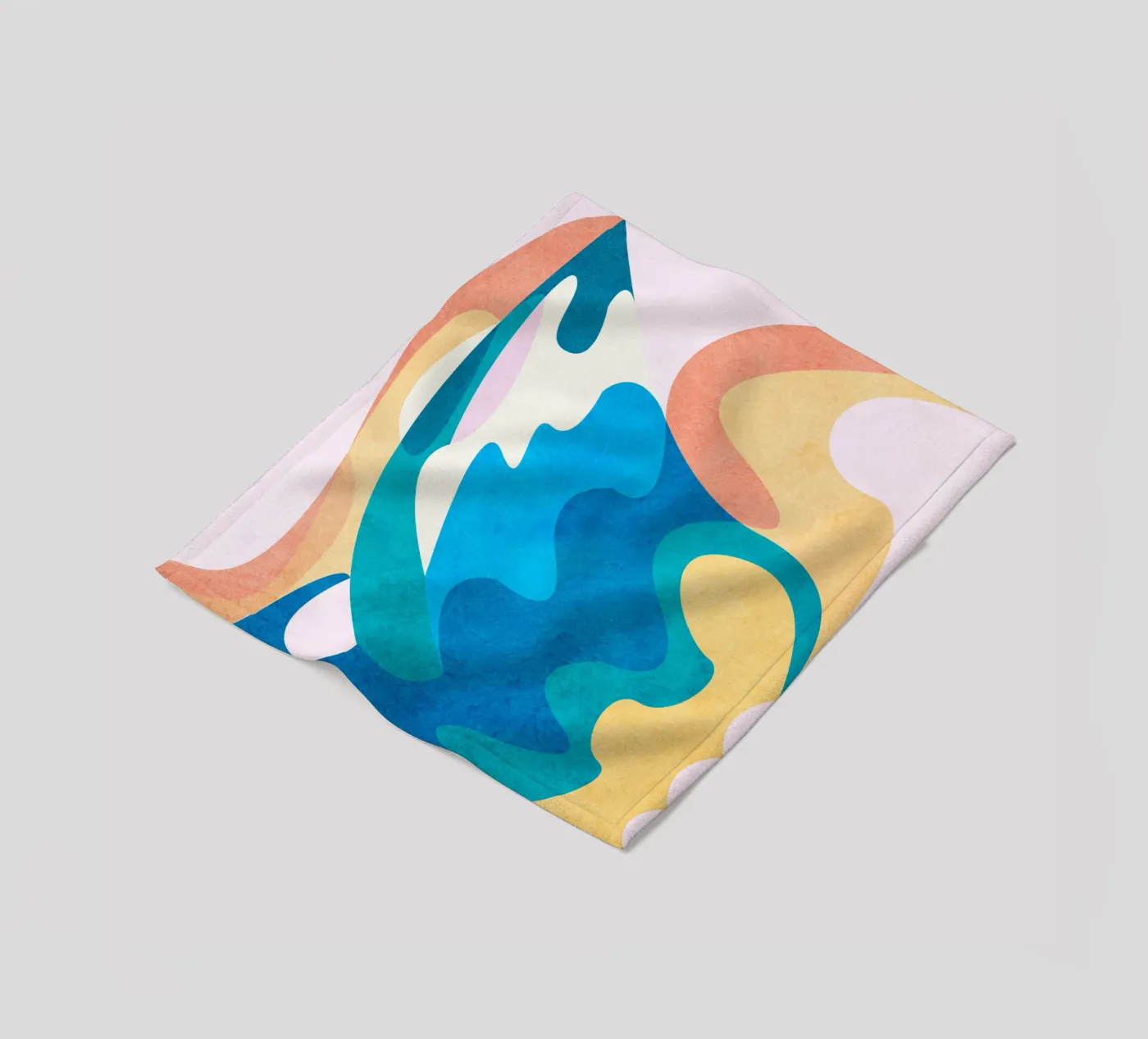 Motion fleece blanket by Lines Inside