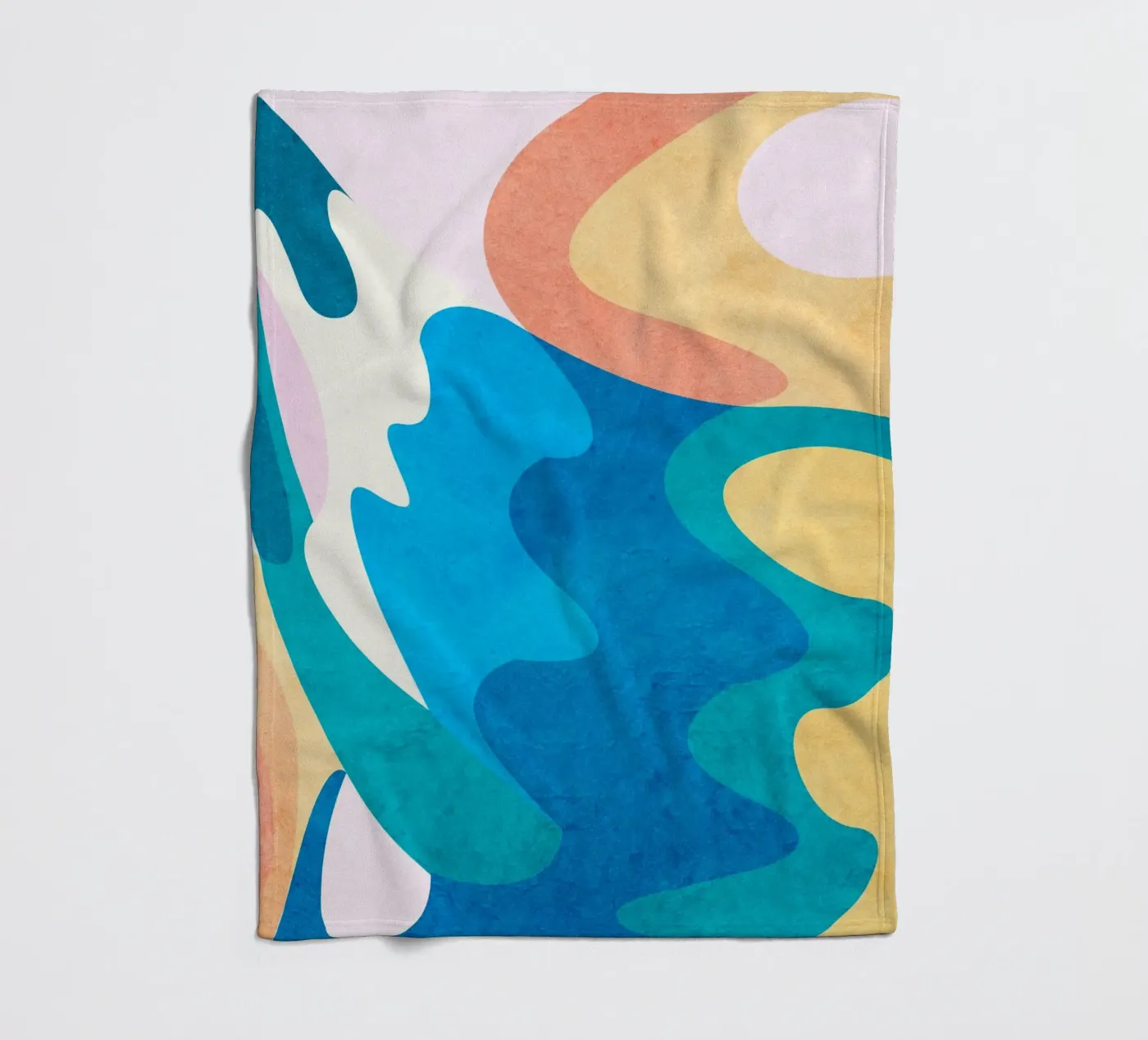 Motion fleece blanket by Lines Inside
