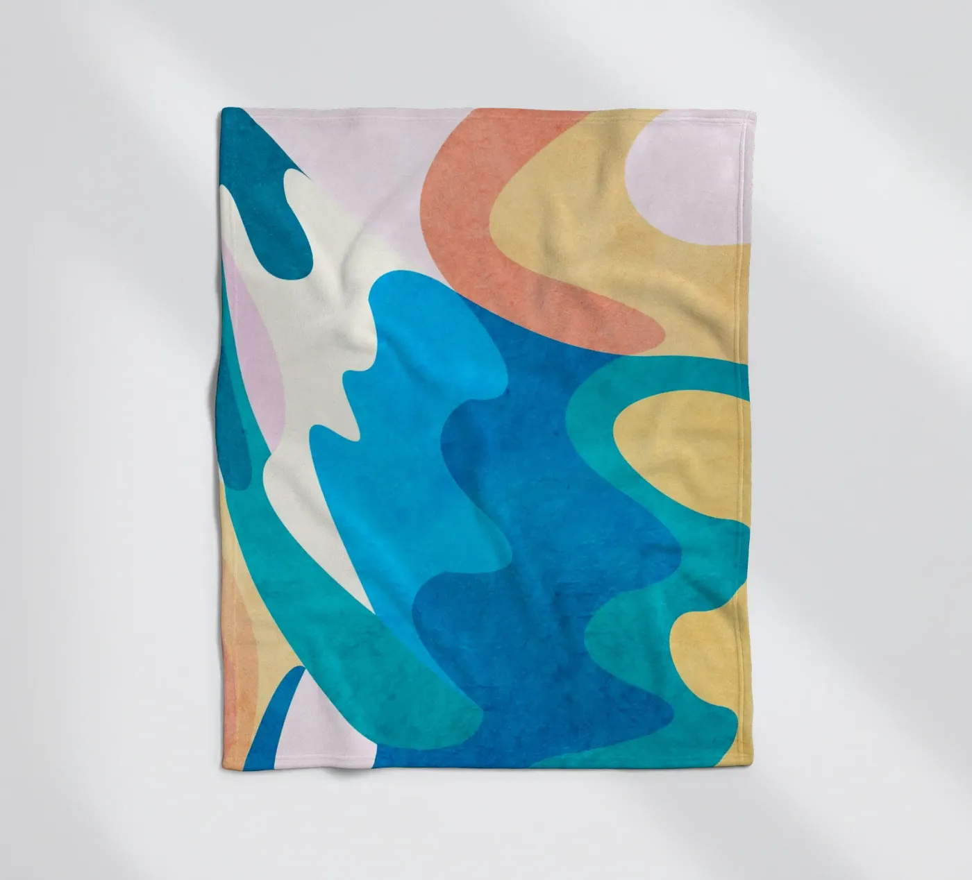Motion fleece blanket by Lines Inside