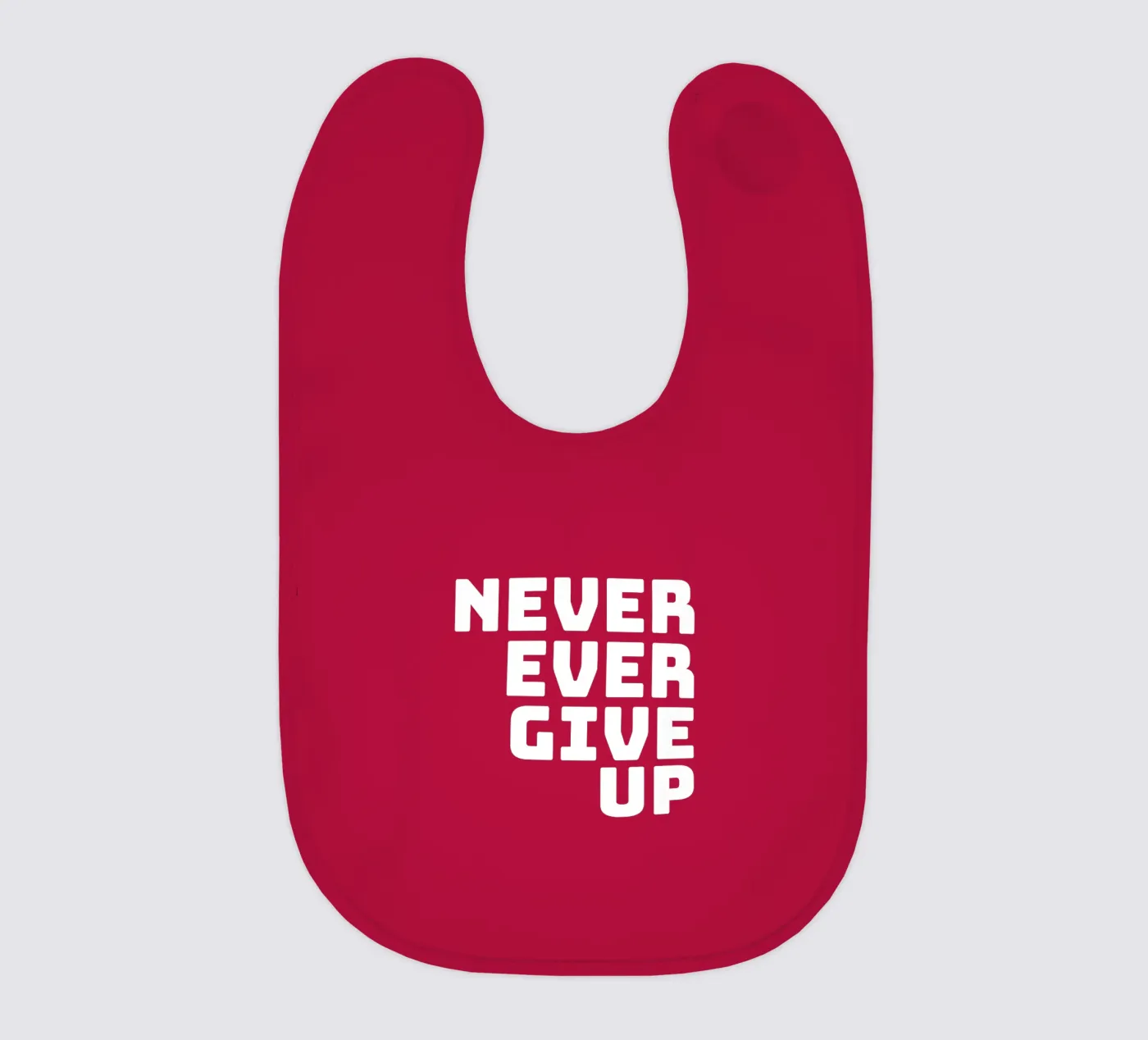 Never ever give up bavaglino da happieeagle