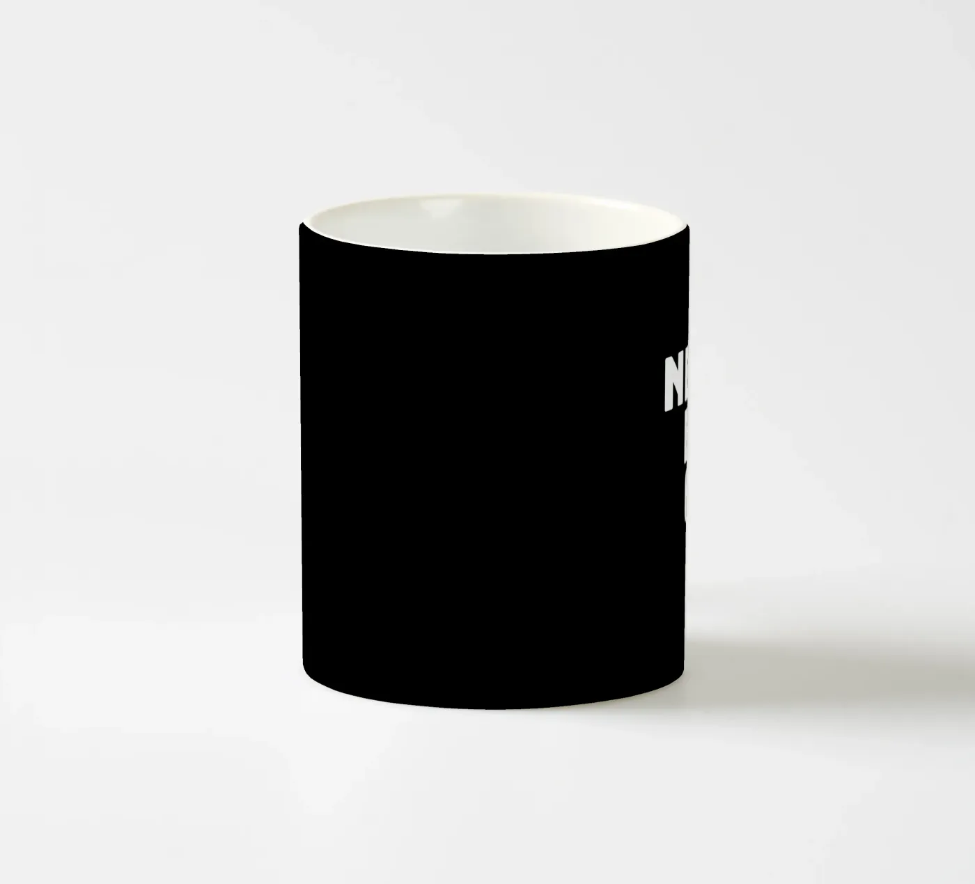 Never ever give up ceramic mug by happieeagle