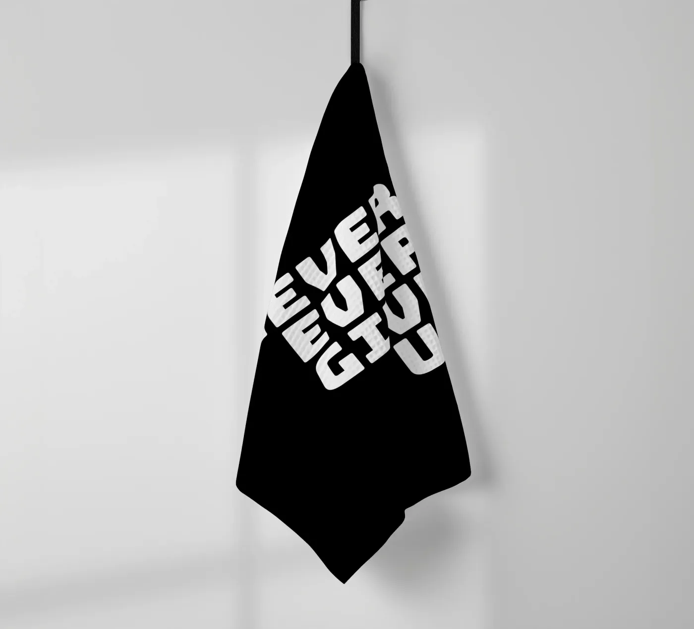 Never ever give up torchon de happieeagle