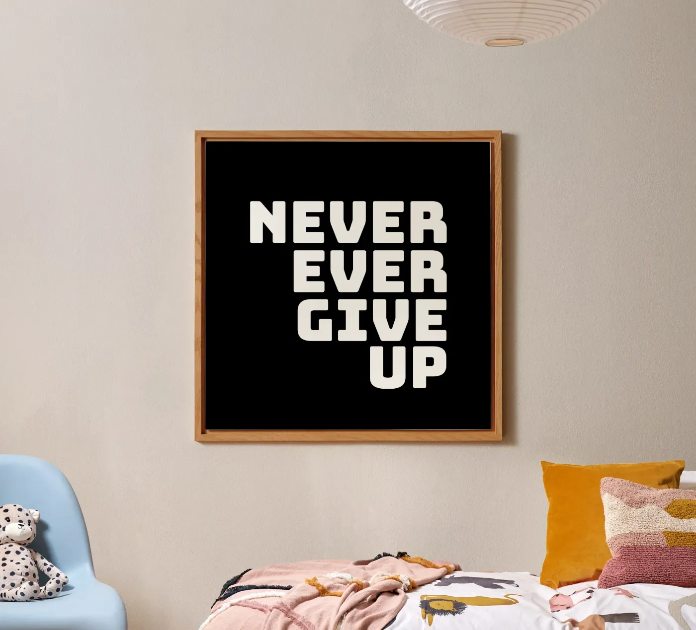 Never ever give up forex plate by happieeagle