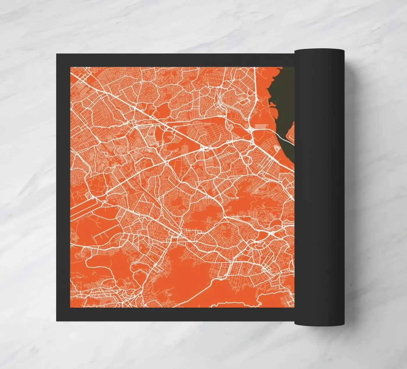 Rio Red doormat by Urban Maps
