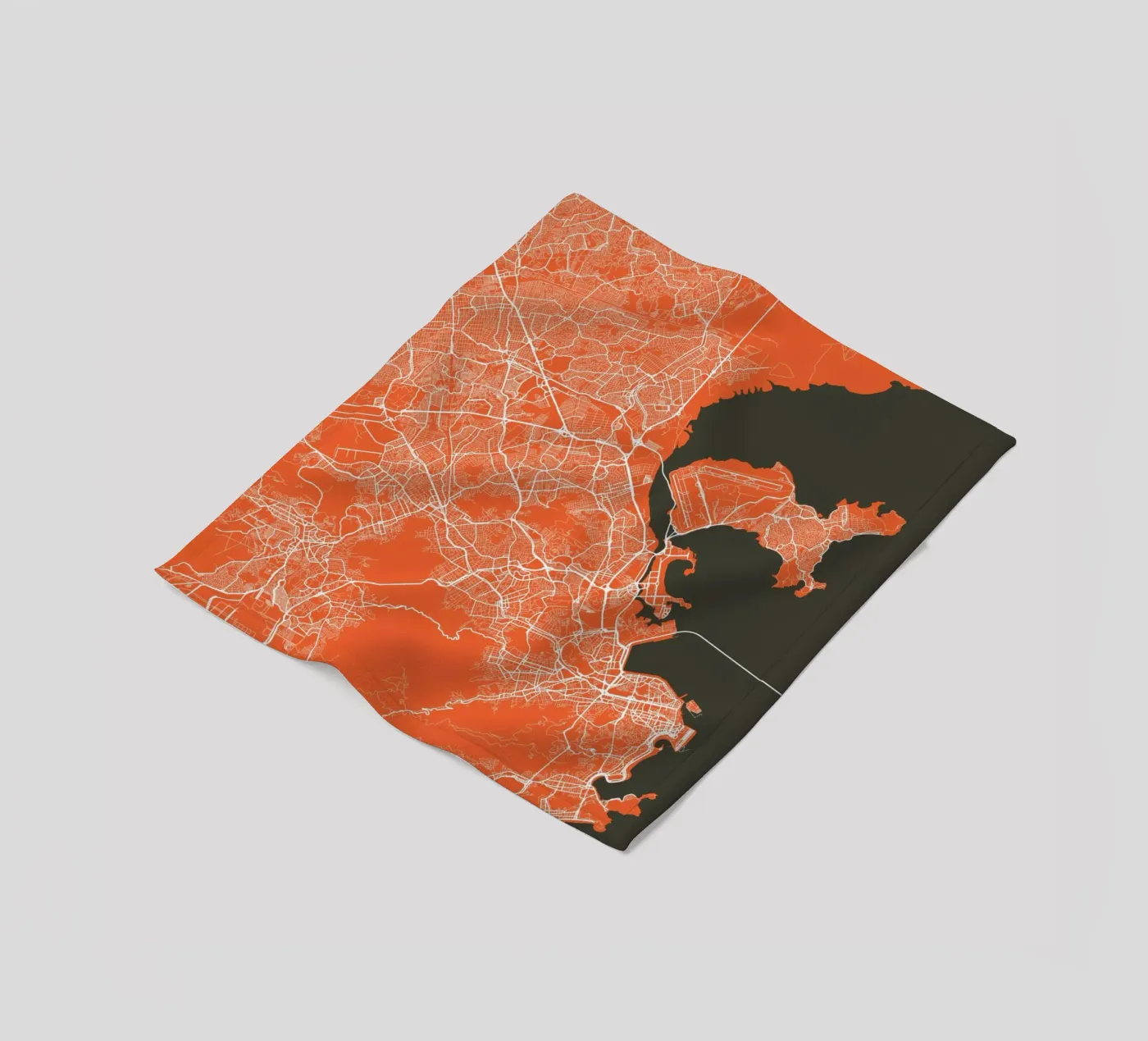 Rio Red Fleecedecke von Urban Maps