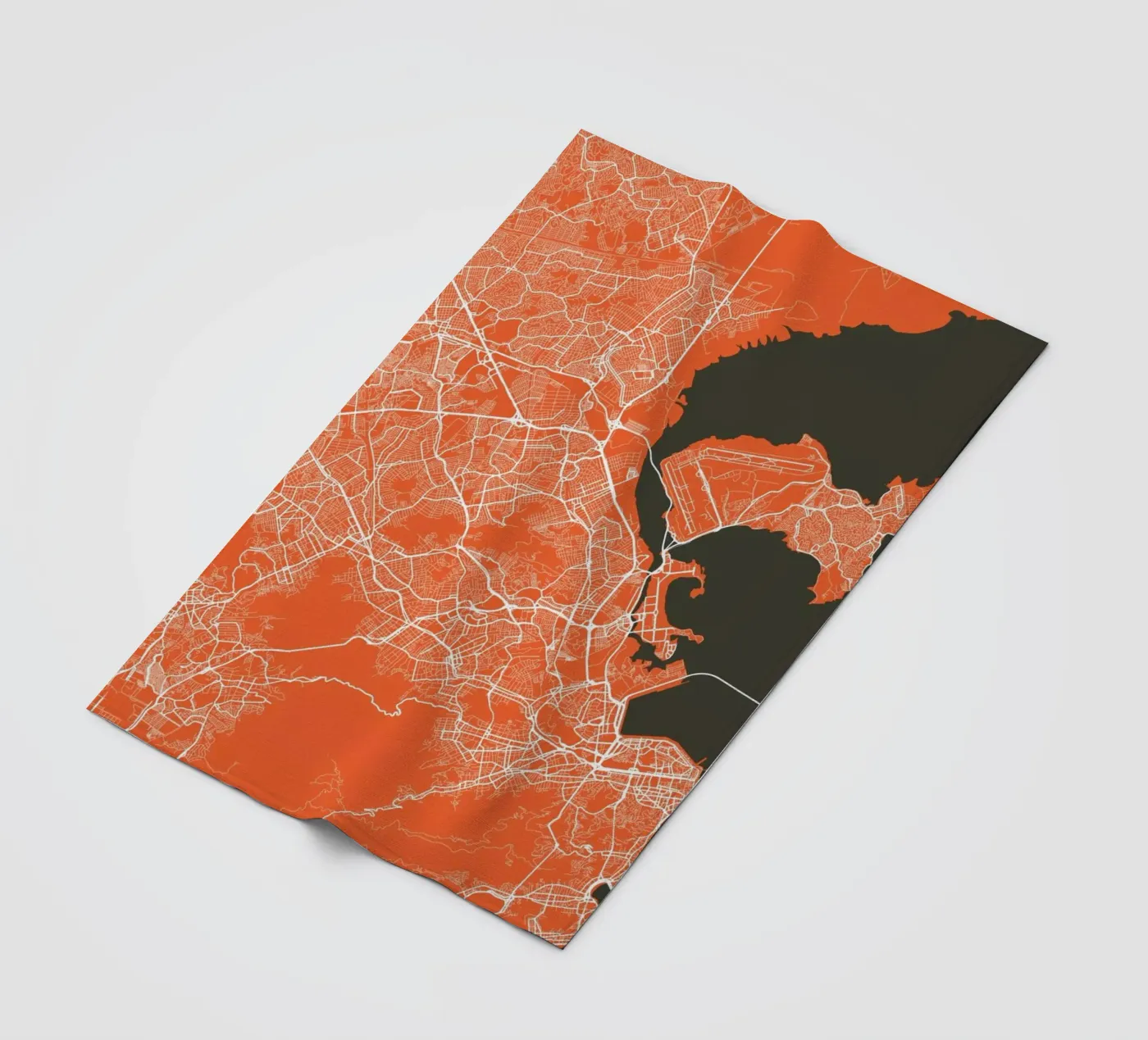 Rio Red Fleecedecke von Urban Maps