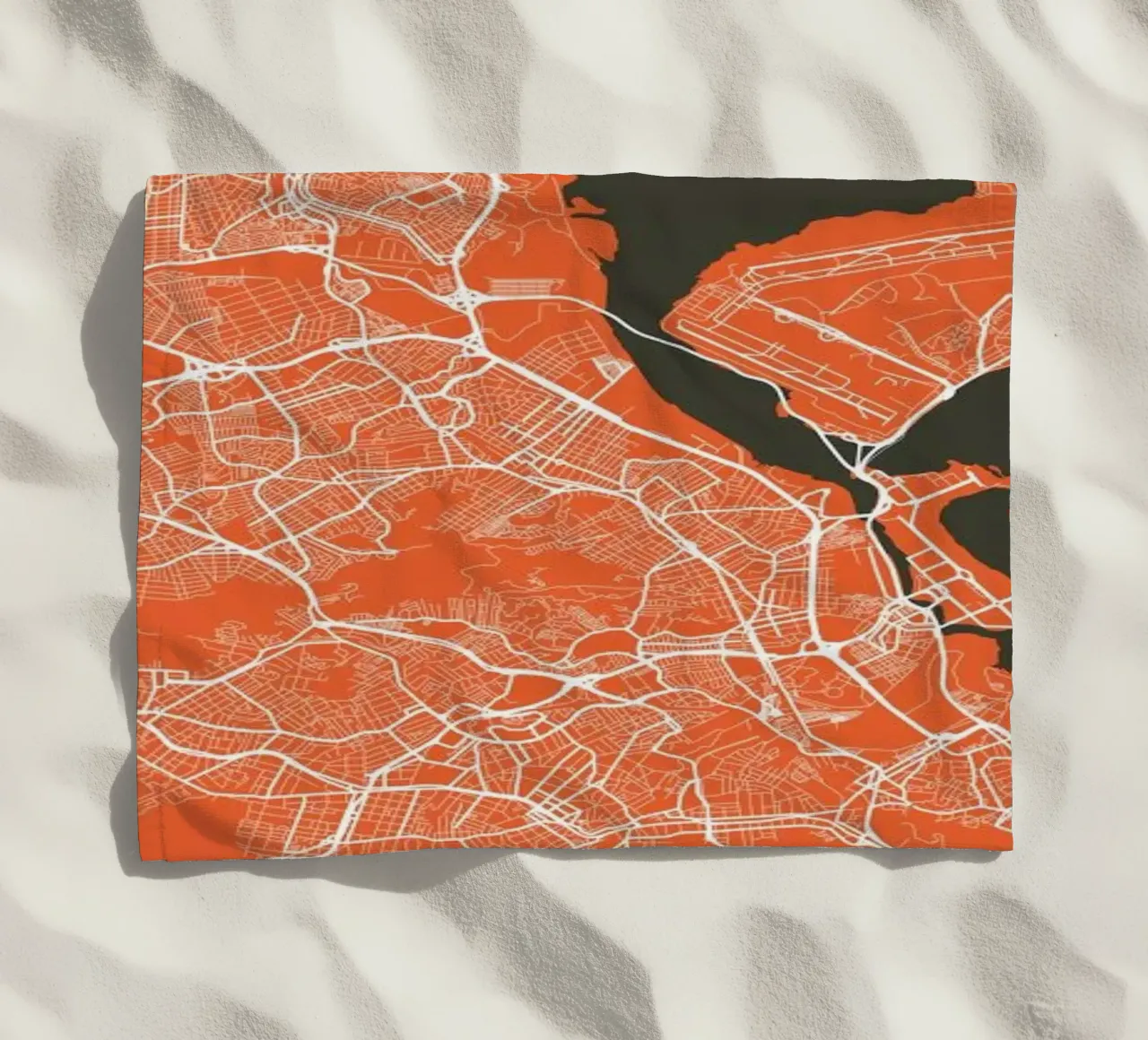 Rio Red telo mare da Urban Maps